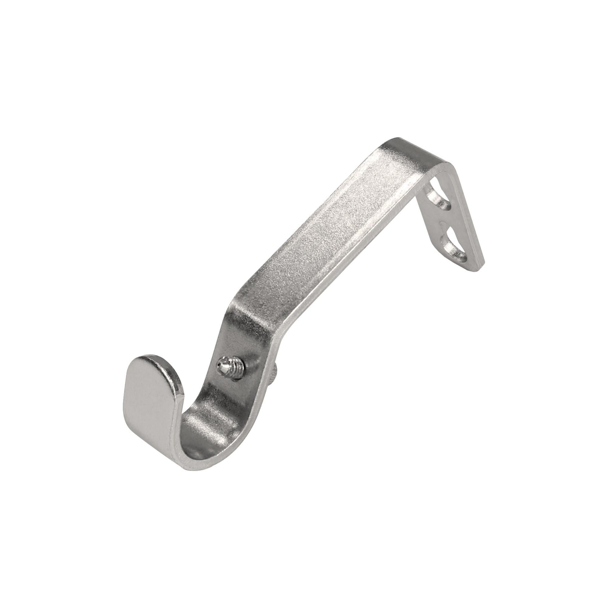 Lumi Home Furnishings 4 -Pack Brushed Nickel Steel Single curtain rod bracket