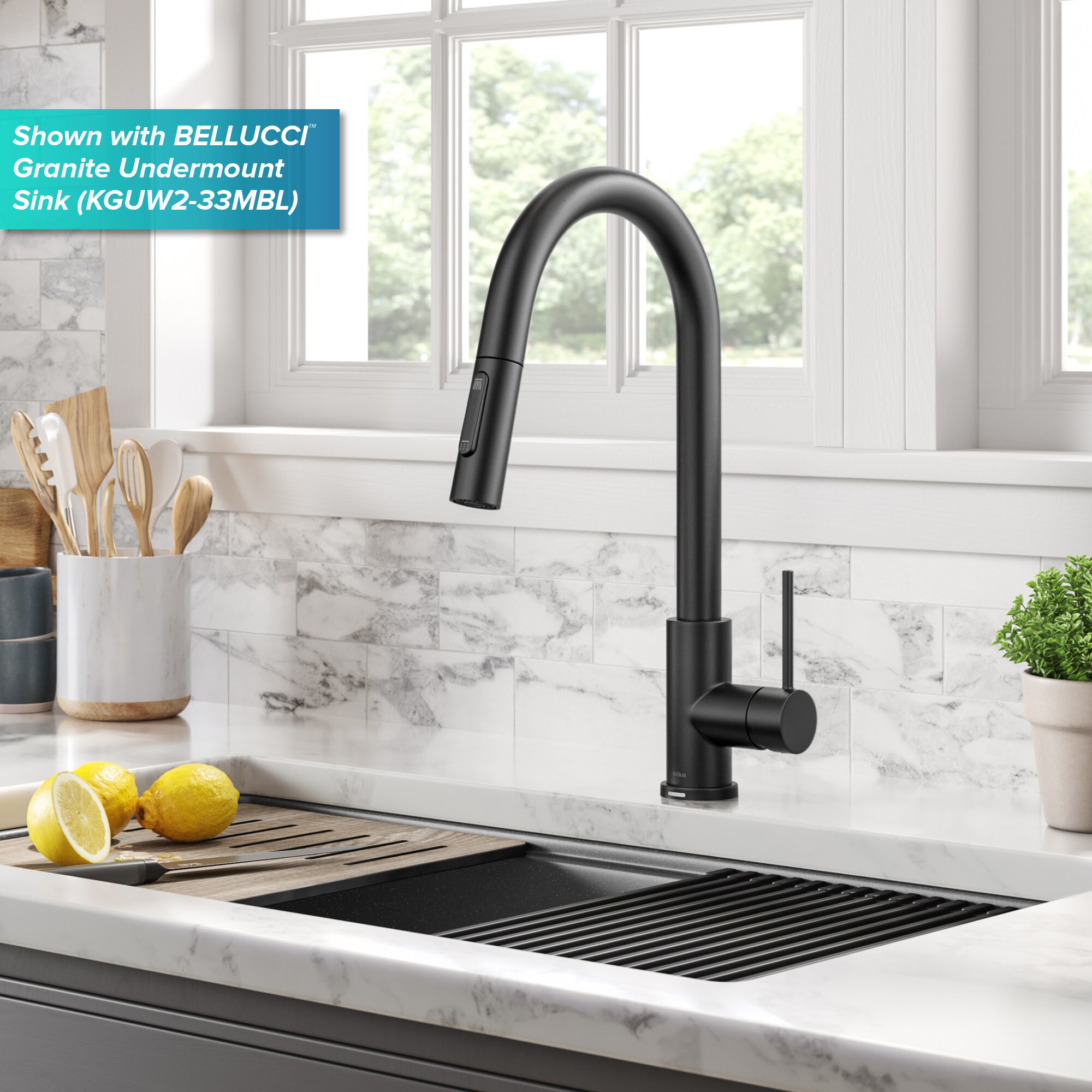 Kraus KTF-3104MB Kitchen-Faucets - View #12
