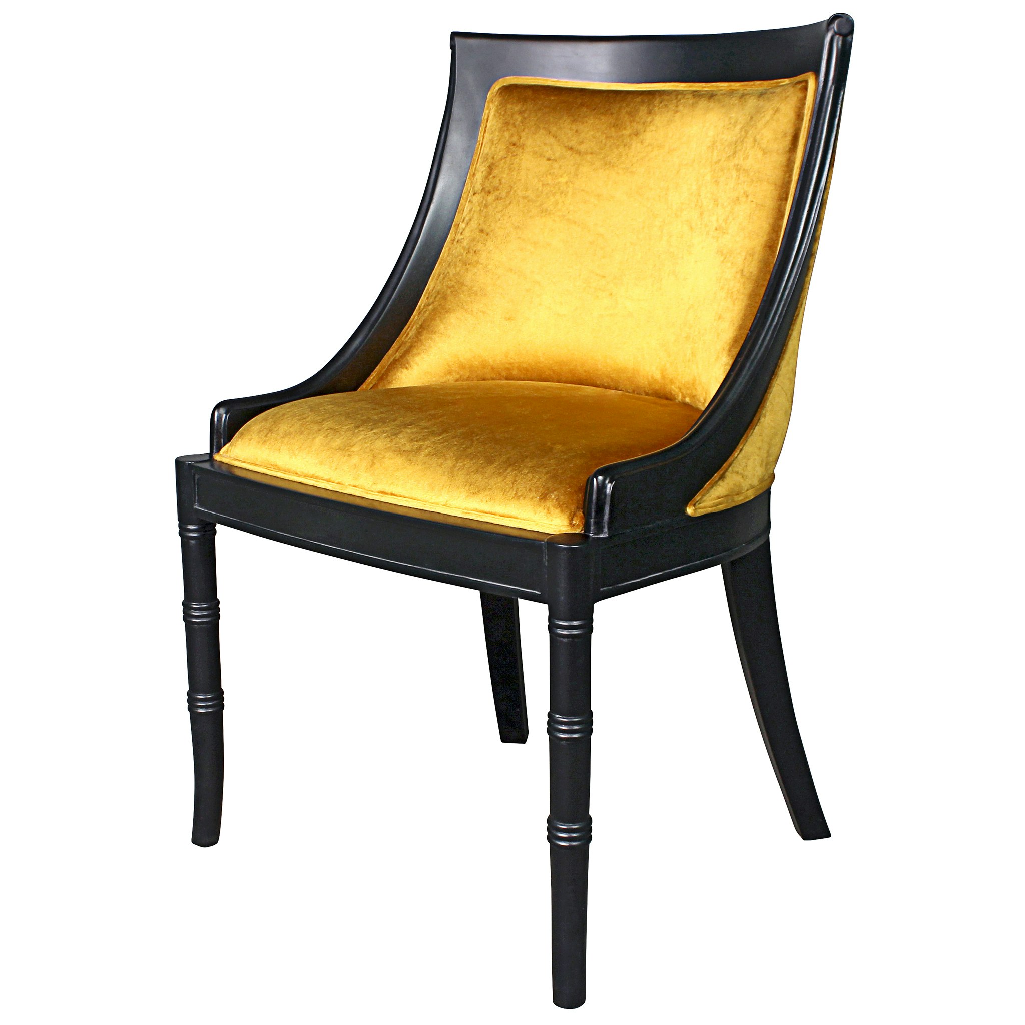 Design Toscano AF51762 Casual Mahogany Blend Wingback Chair
