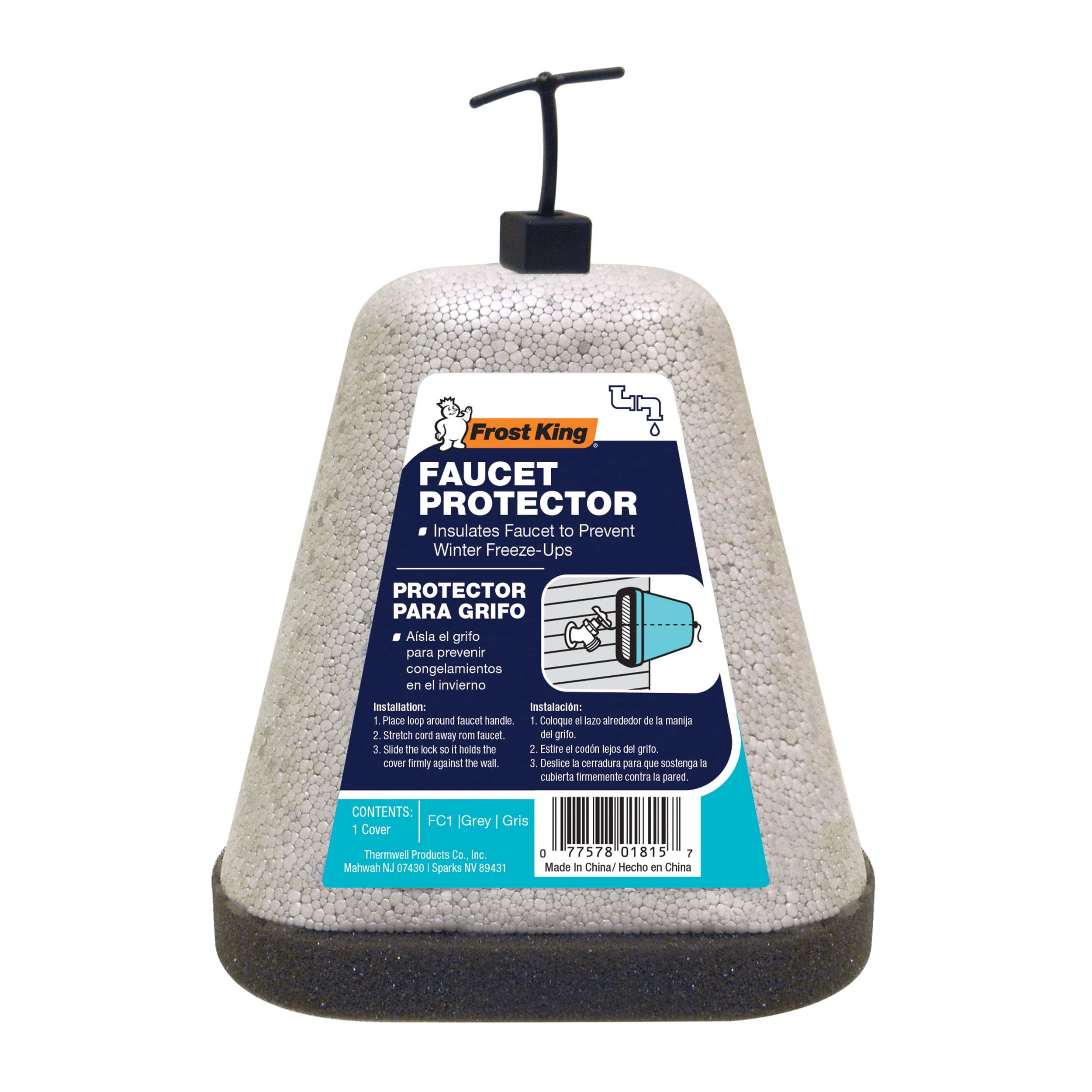Outdoor Faucet Covers & Freeze Caps Material EPS foam