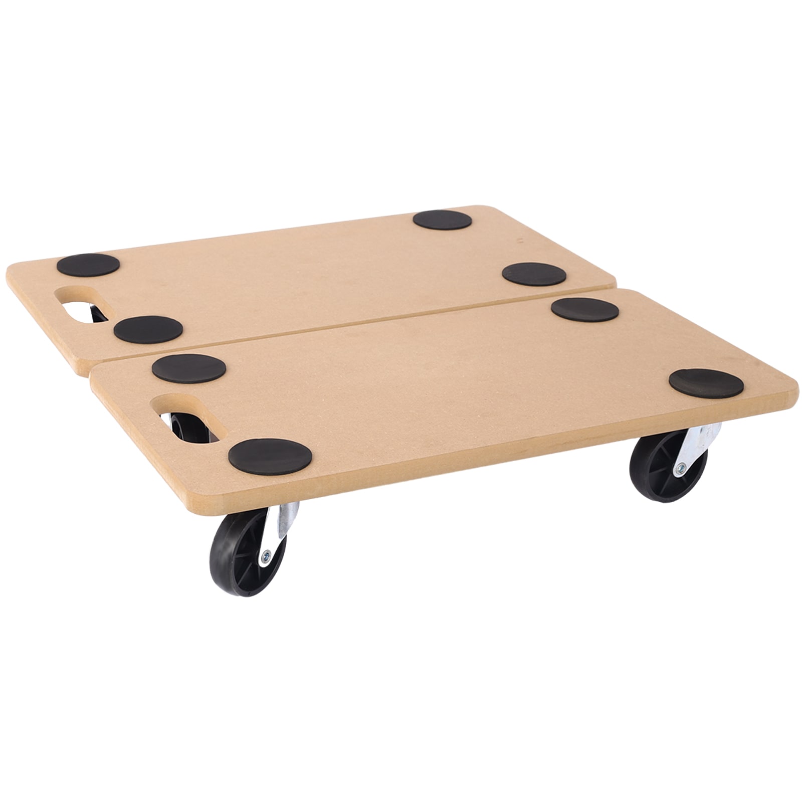 Fleming Supply 440-lb 4-Wheel Brown Wood Furniture Dolly in the Hand Trucks  & Dollies department at