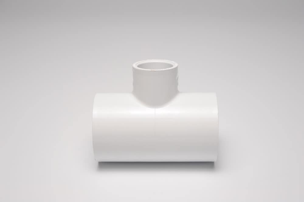 Dura Plastics L401-166 1-1/4-in x 1-1/4-in x 1/2-in Schedule 40 PVC Reducing Tee
