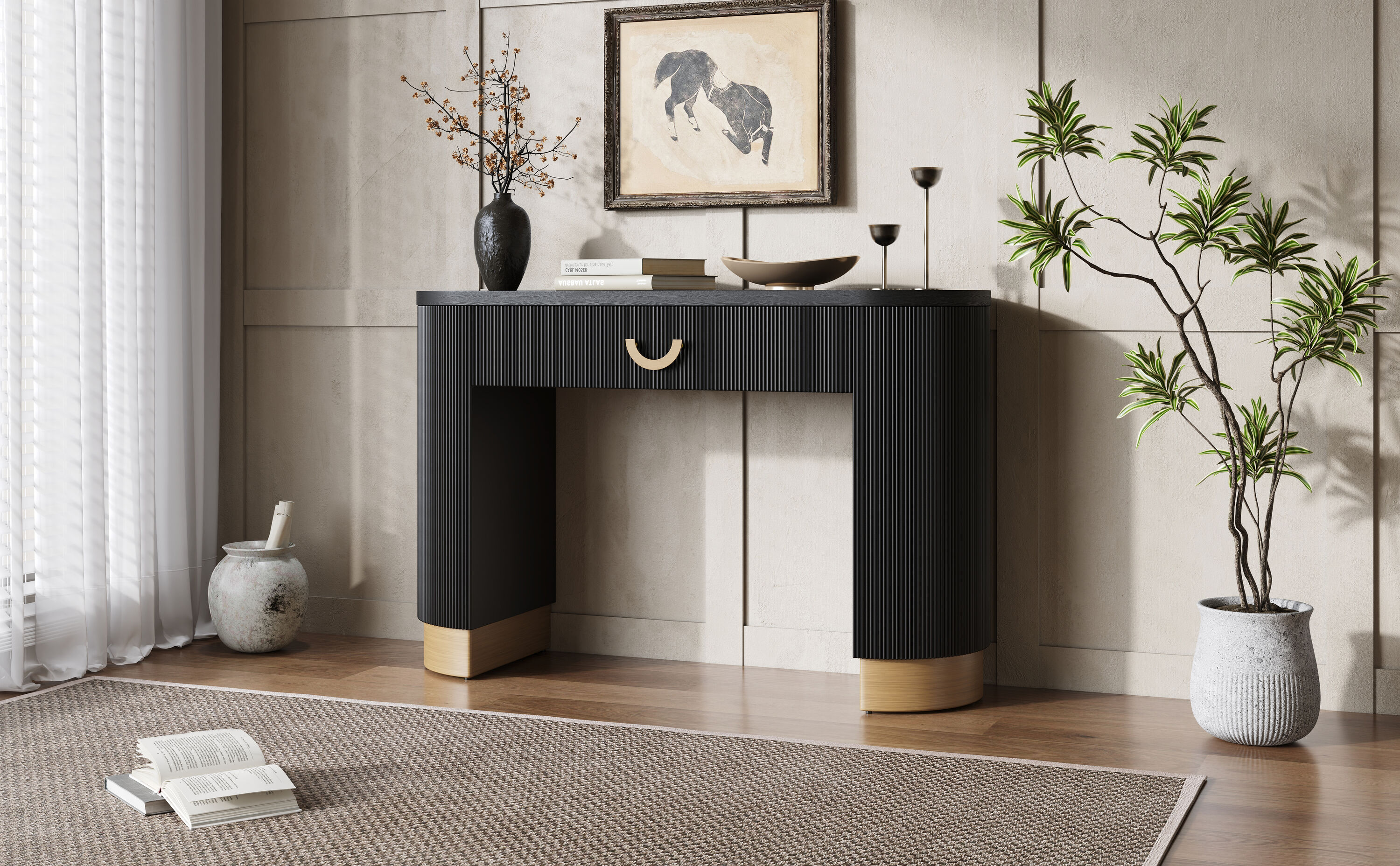 ModernLuxe N760P281361B Console-Sofa-Tables - View #7