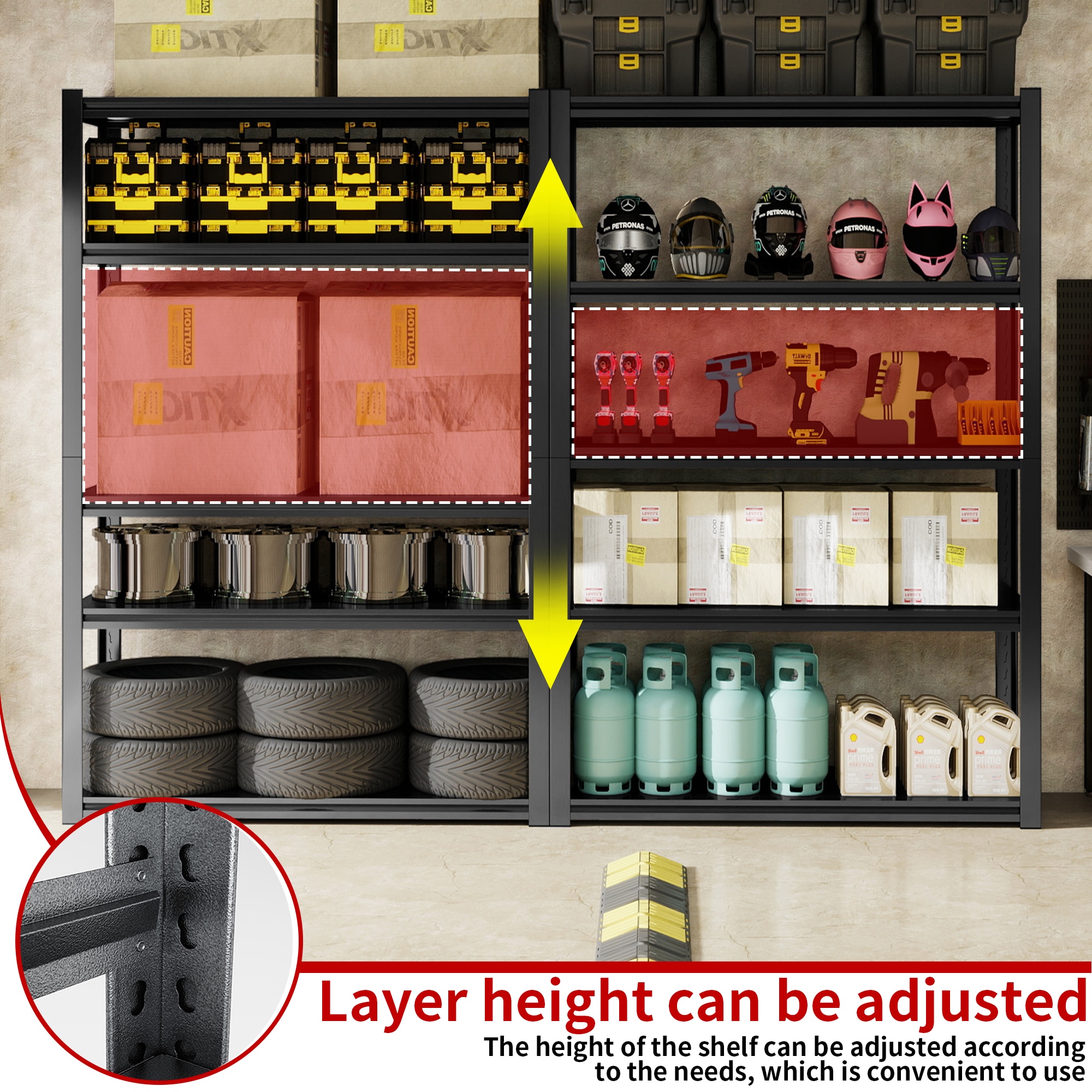ToolCat PLP1-53-BHH Free-Standing-Shelving - View #4