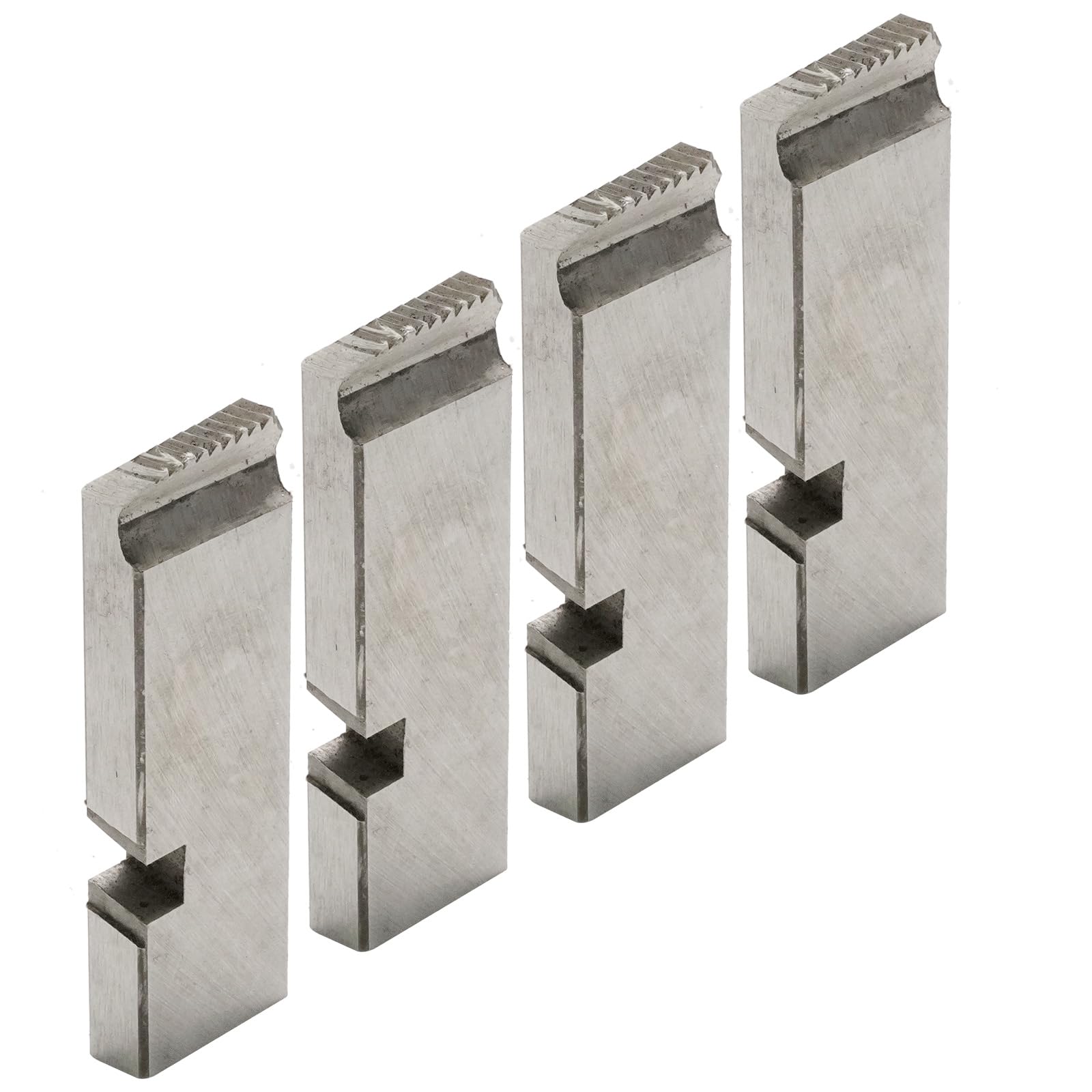 ITOPFOX  Heavy Duty Pipe Threading Dies Set for One to Two Inch Pipes Compatible with 504A 713 811A 815A Die Heads durable