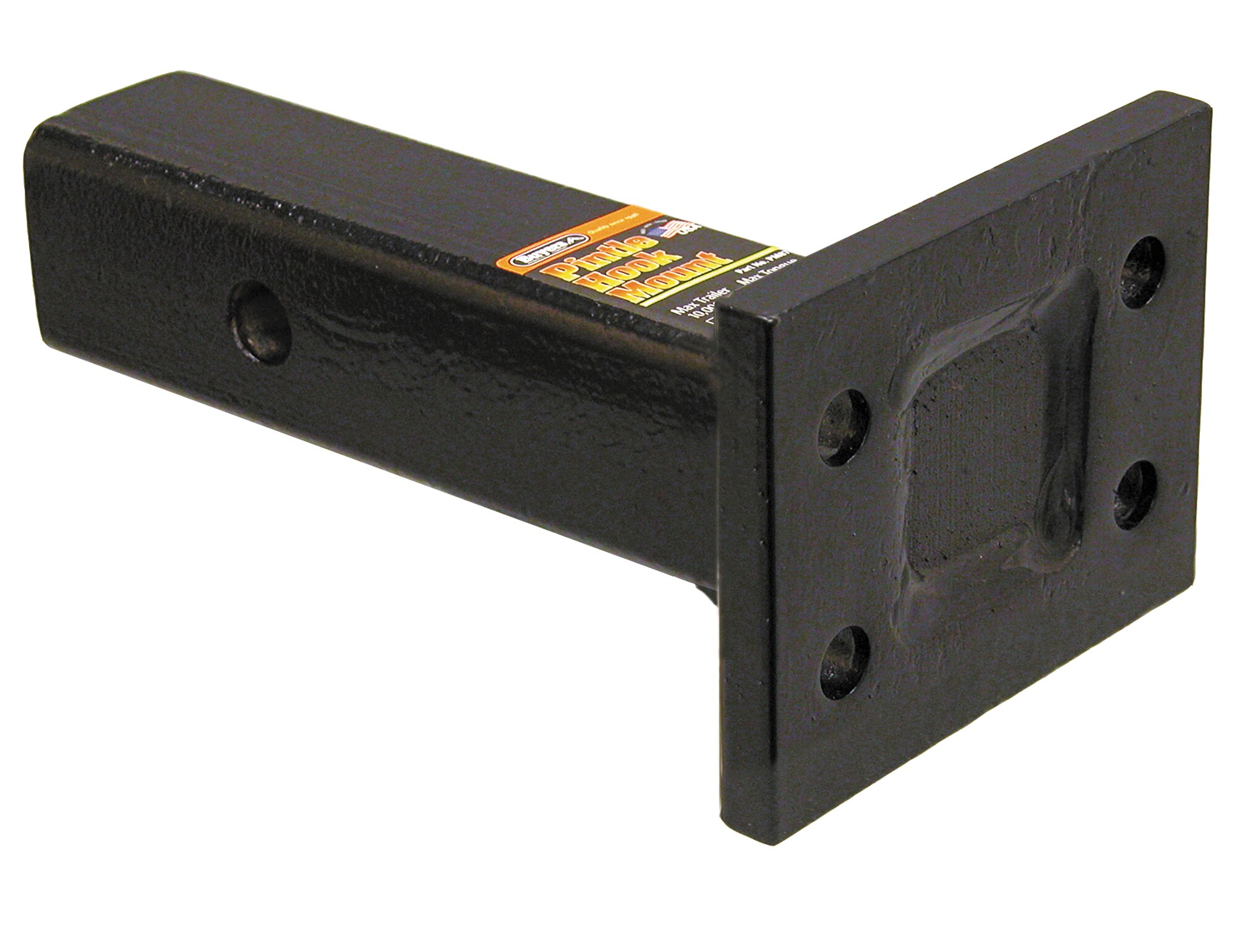 Buyers Products PM84 2 Inch Pintle Hook Mount (1 Position/9 Inch Shank)