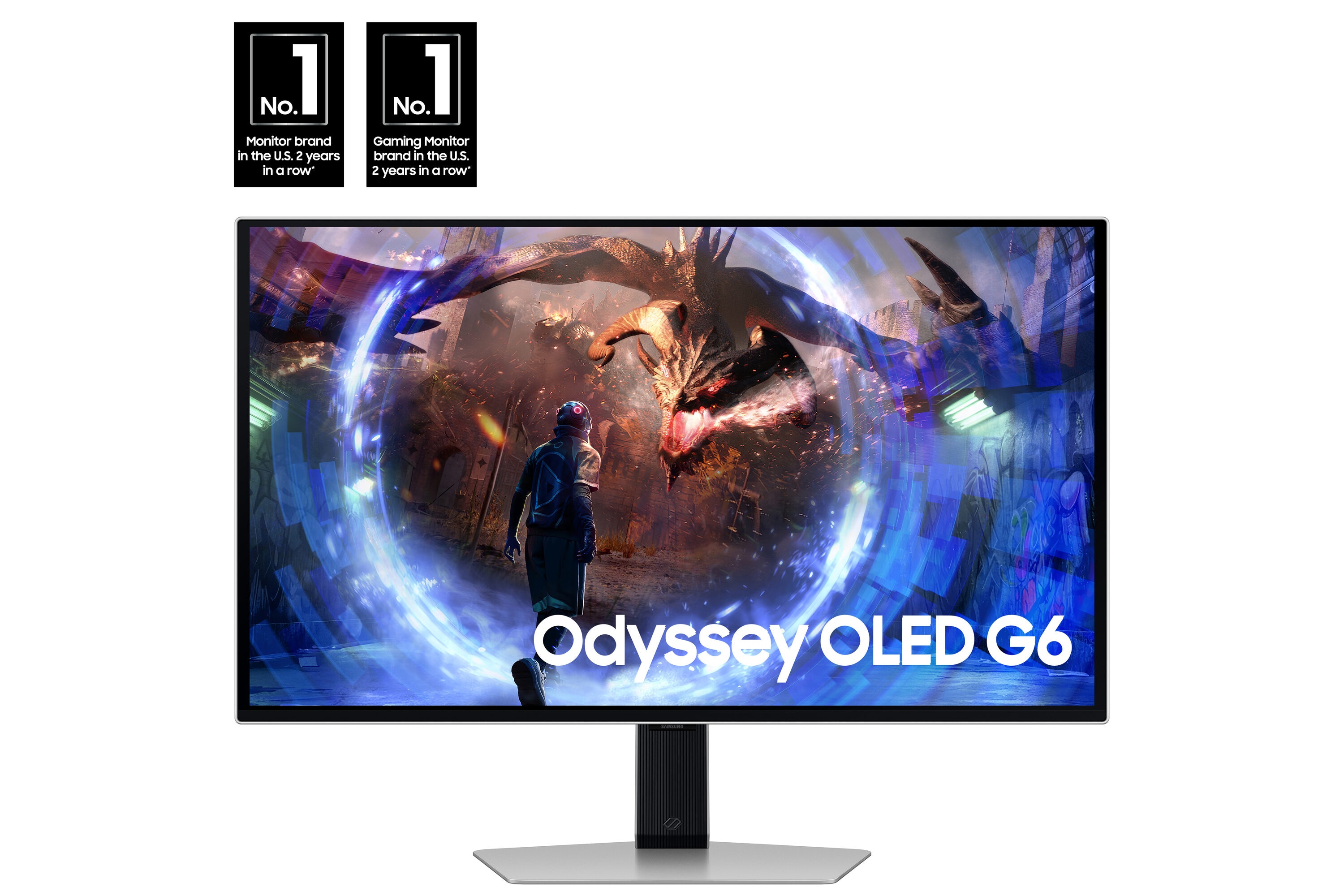 Samsung 27 In Odyssey Oled G6 G60Sd Qhd 360Hz 0.03Ms Freesync Premium Pro Gaming Monitor LS27DG602SNXZA Sansujyuku sansujyuku.com