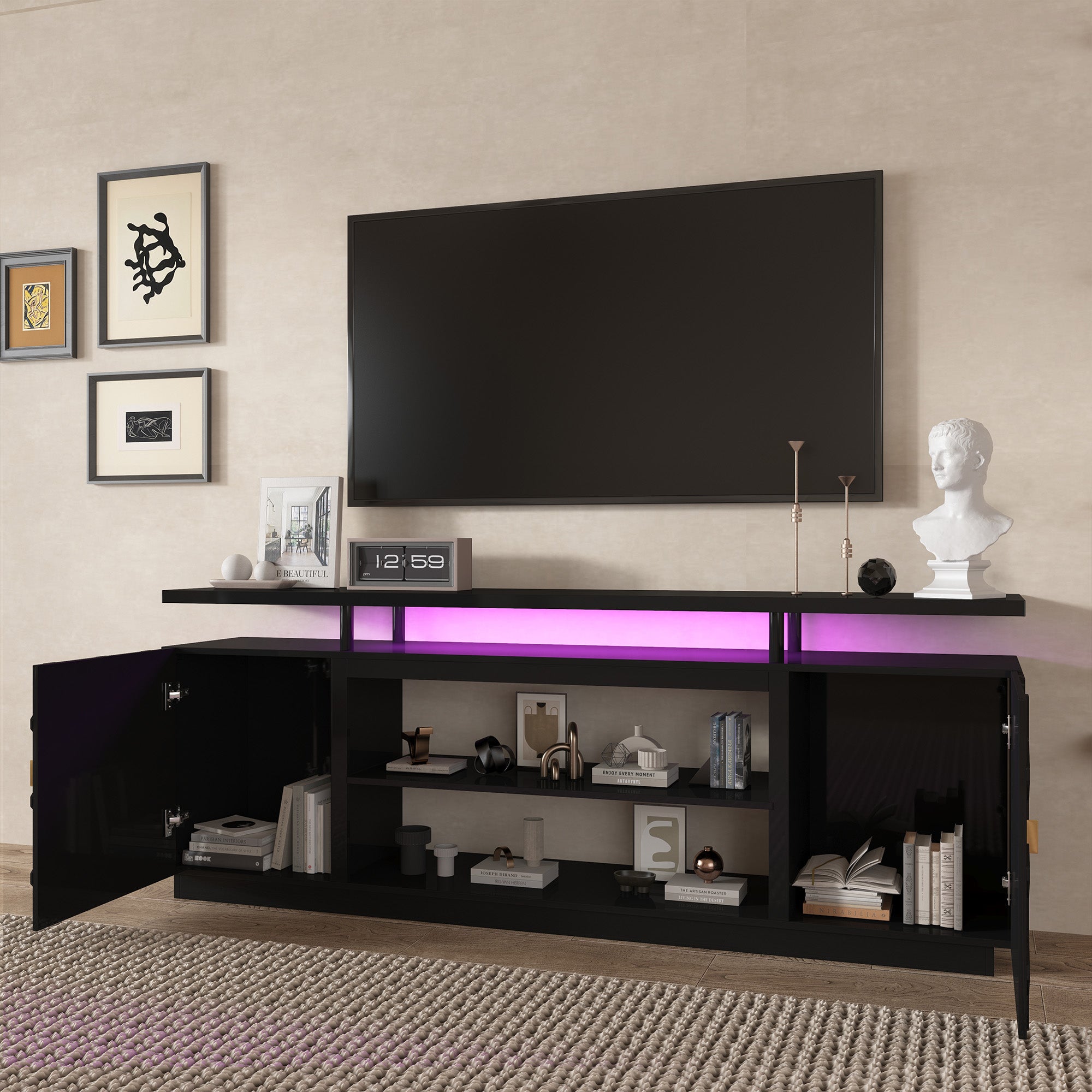 Boyel Living BLJH-TVLD36-BK Tv-Stands - View #4