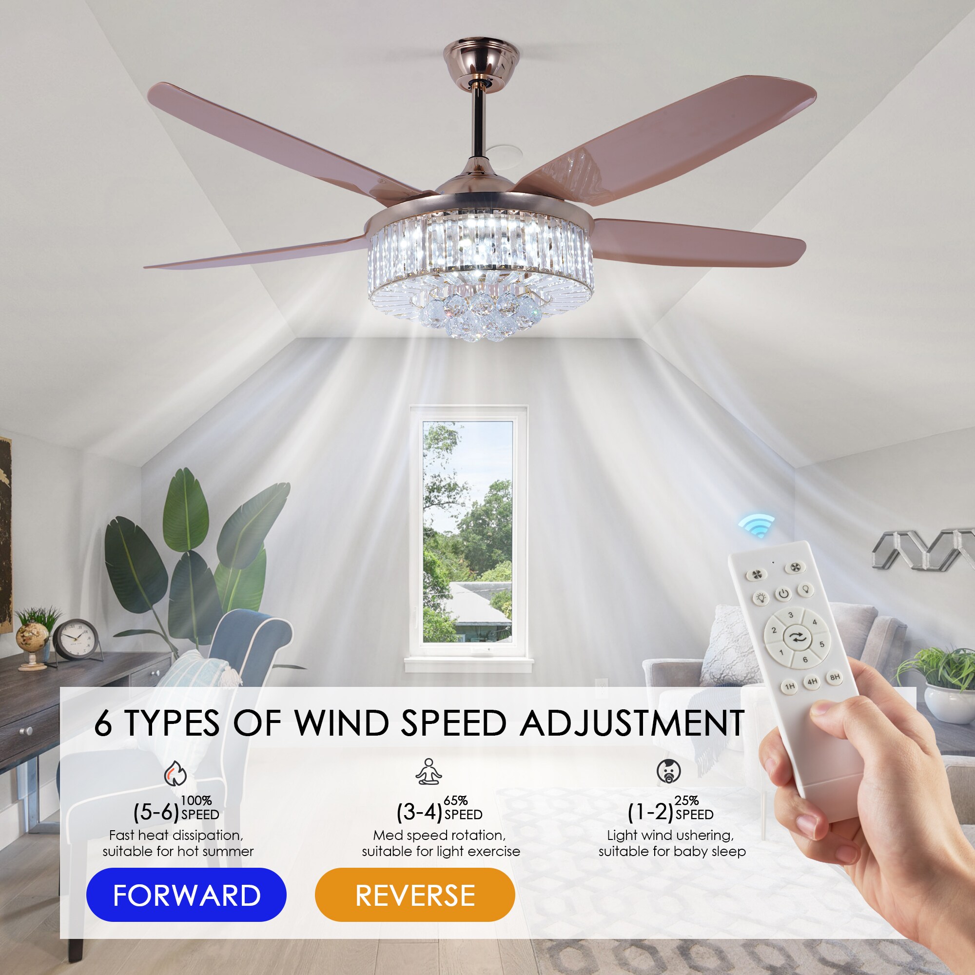 EFPERFECT MPN2-DS-FH95 Ceiling-Fans - View #6