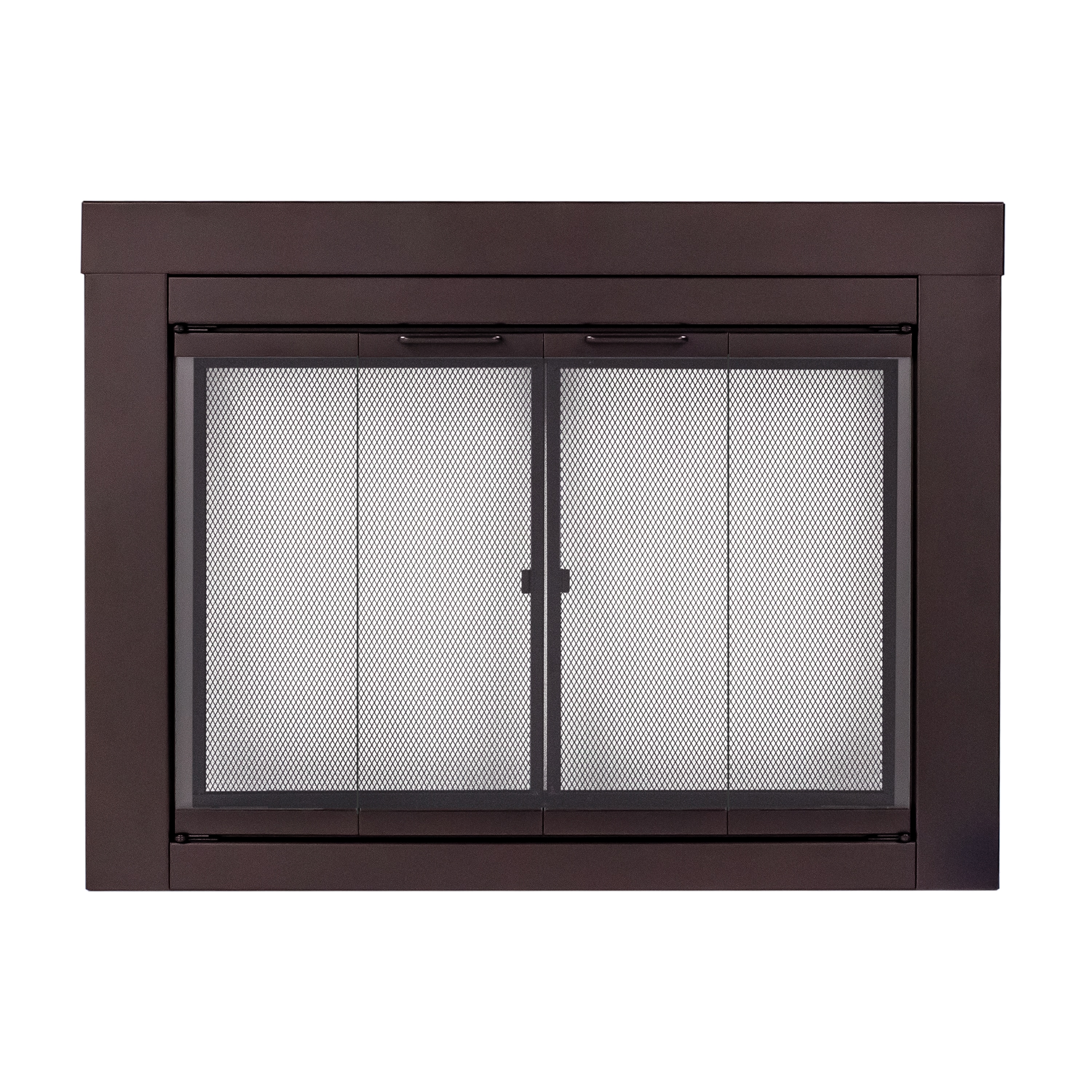 Pleasant Hearth Ascot Oil Rubbed Bronze Large Bifold Fireplace Doors with Clear Tempered Glass AT-1002OR Sansujyuku sansujyuku.com