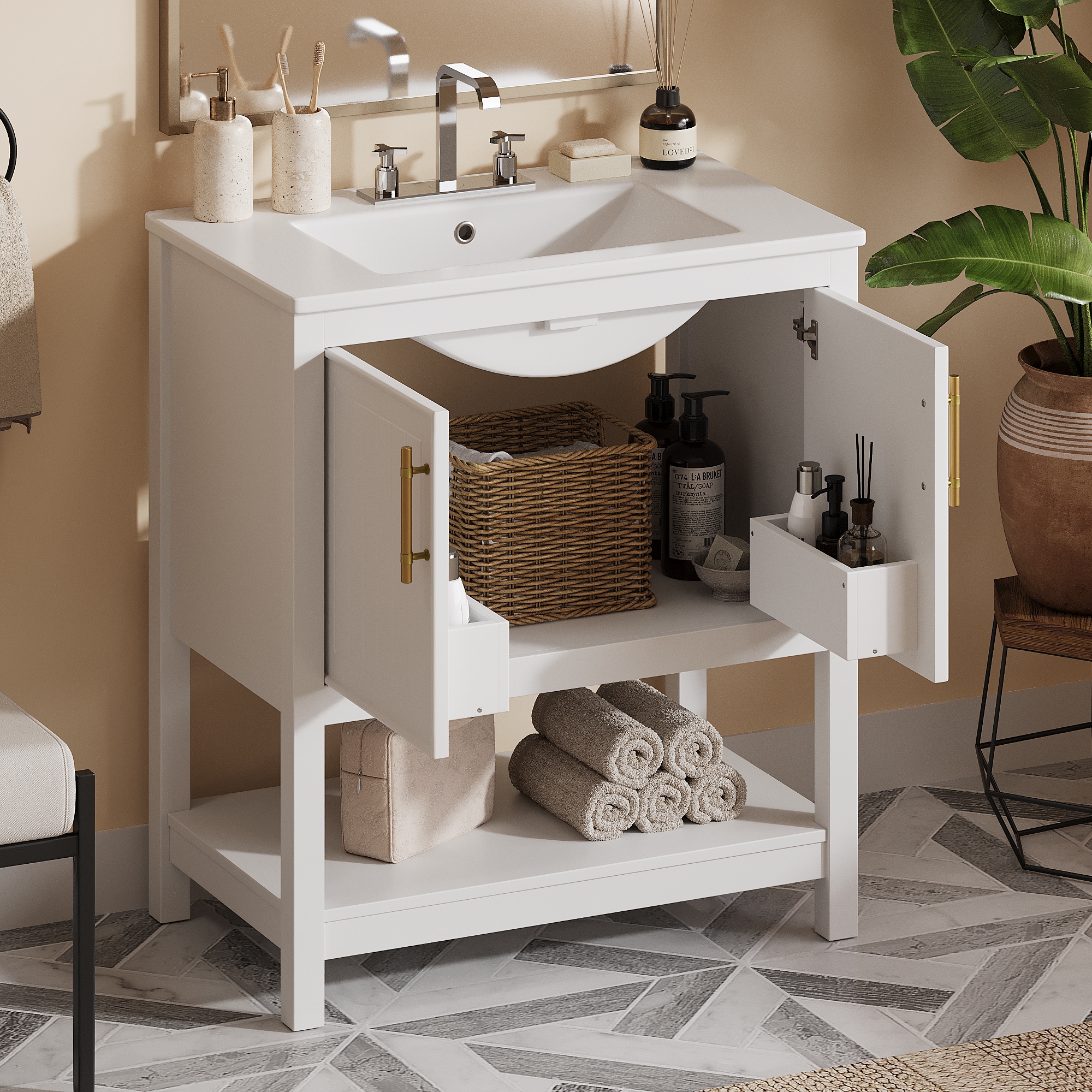 ES-DIY ESVWT30WP8 Bath-Vanity-Combo - View #2