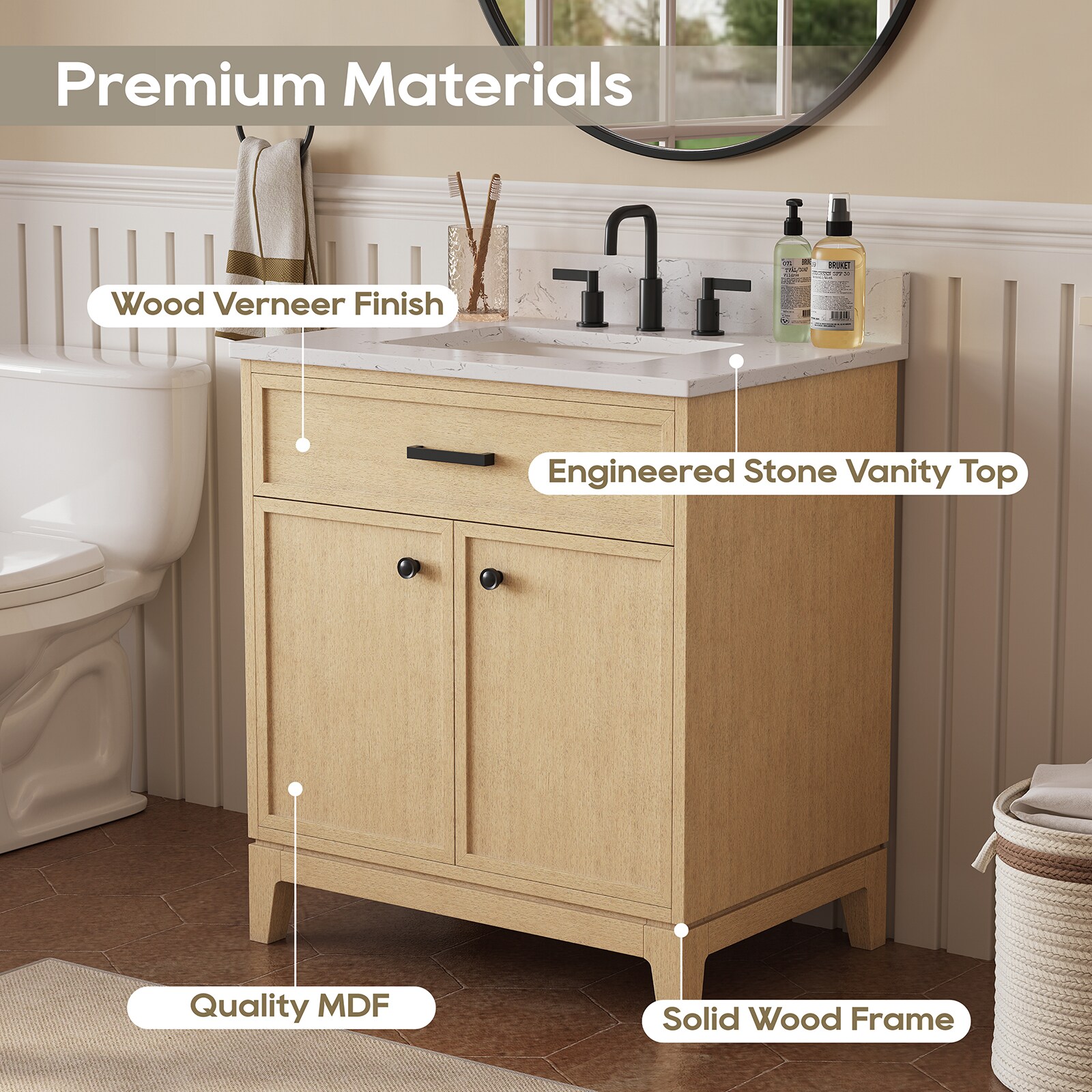 DELUXE LIVING V0060 Bath-Vanity-Combo - View #7