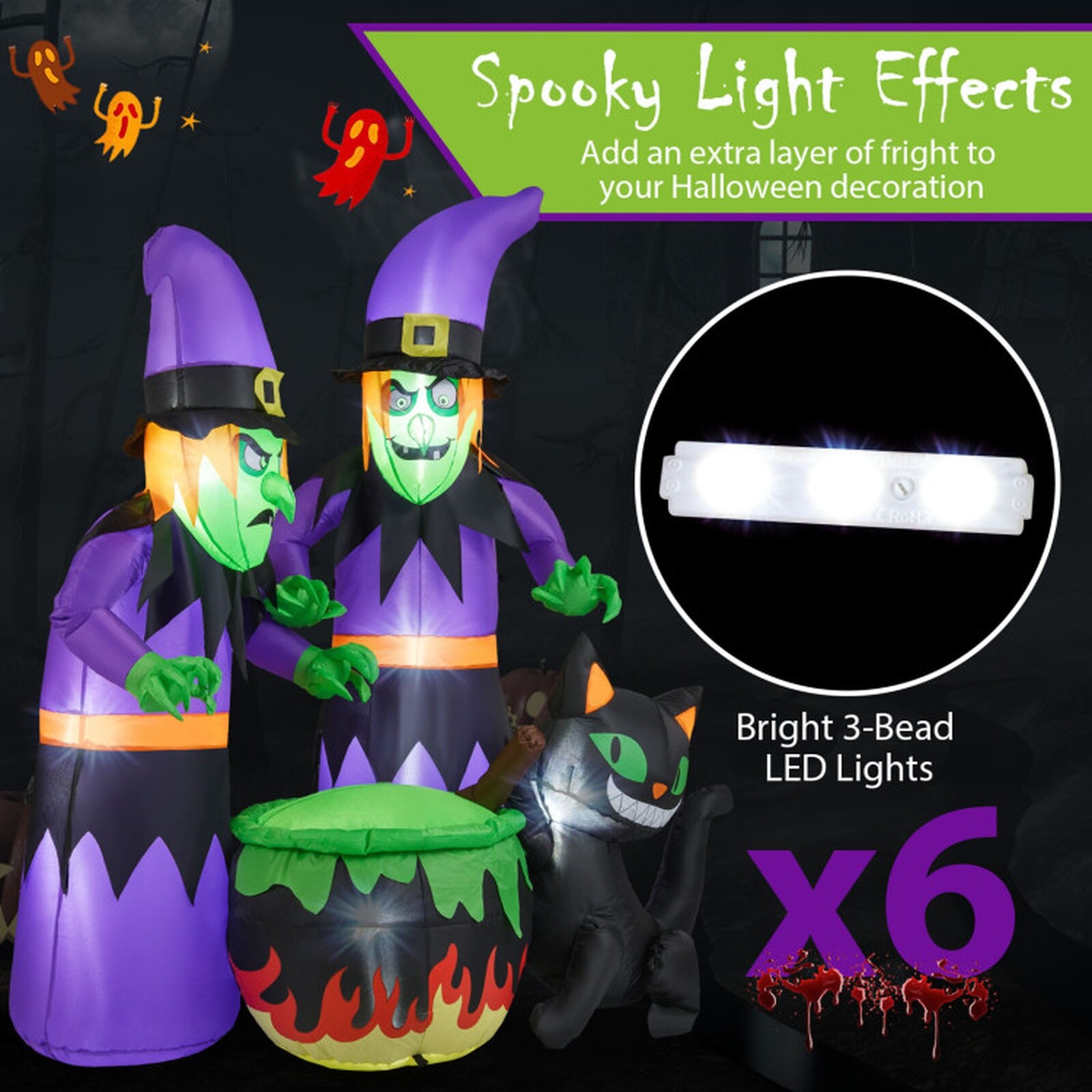 SUGIFT LW047SUGHY624 Outdoor-Halloween-Decor - View #5