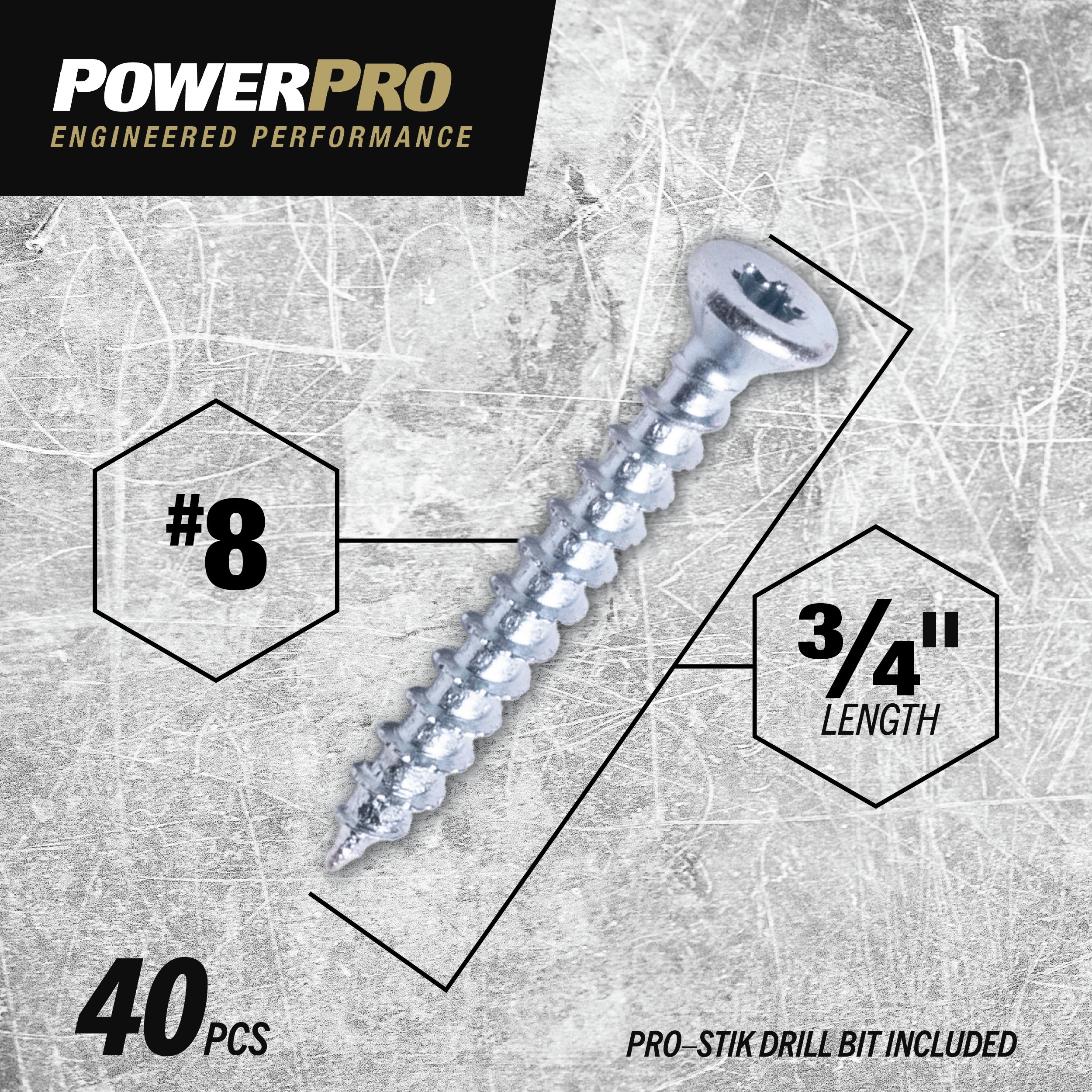 Power Pro 116713 Wood-Screws - View #3