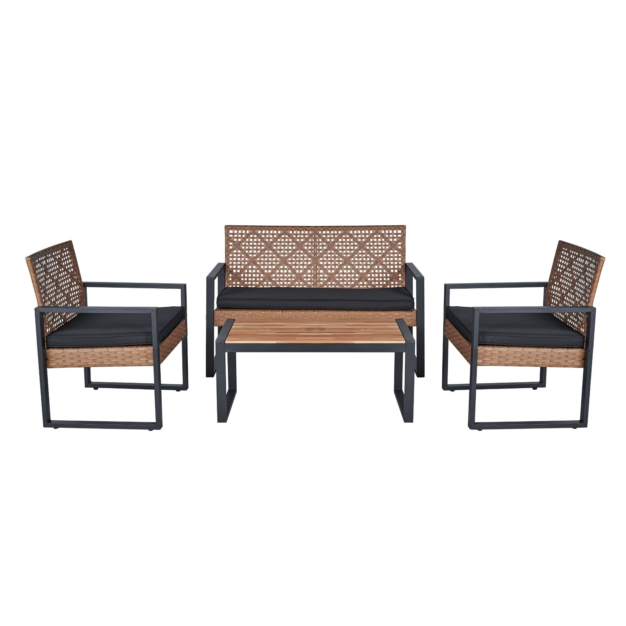 SINOFURN SYB740004BK Patio-Conversation-Sets - View #19