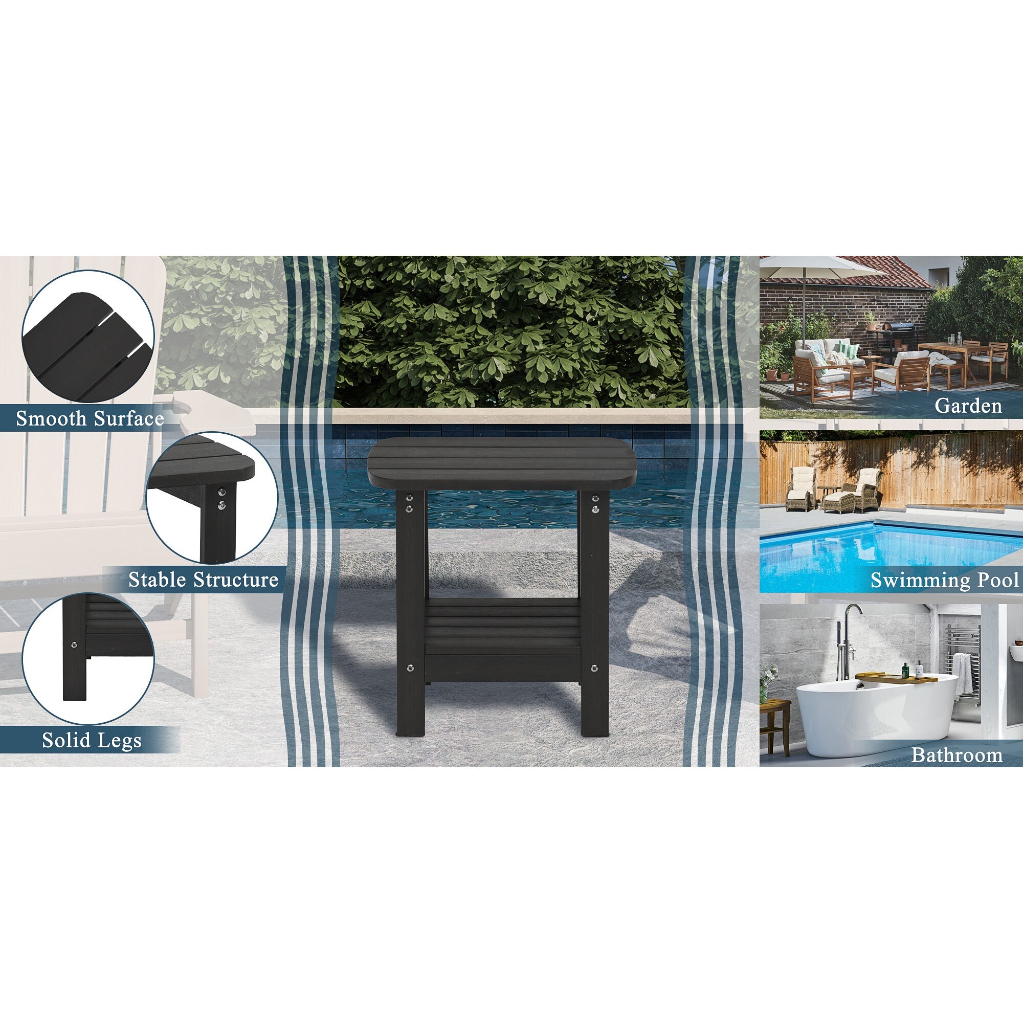 Clihome WF-WSBZDG Patio-Tables - View #10