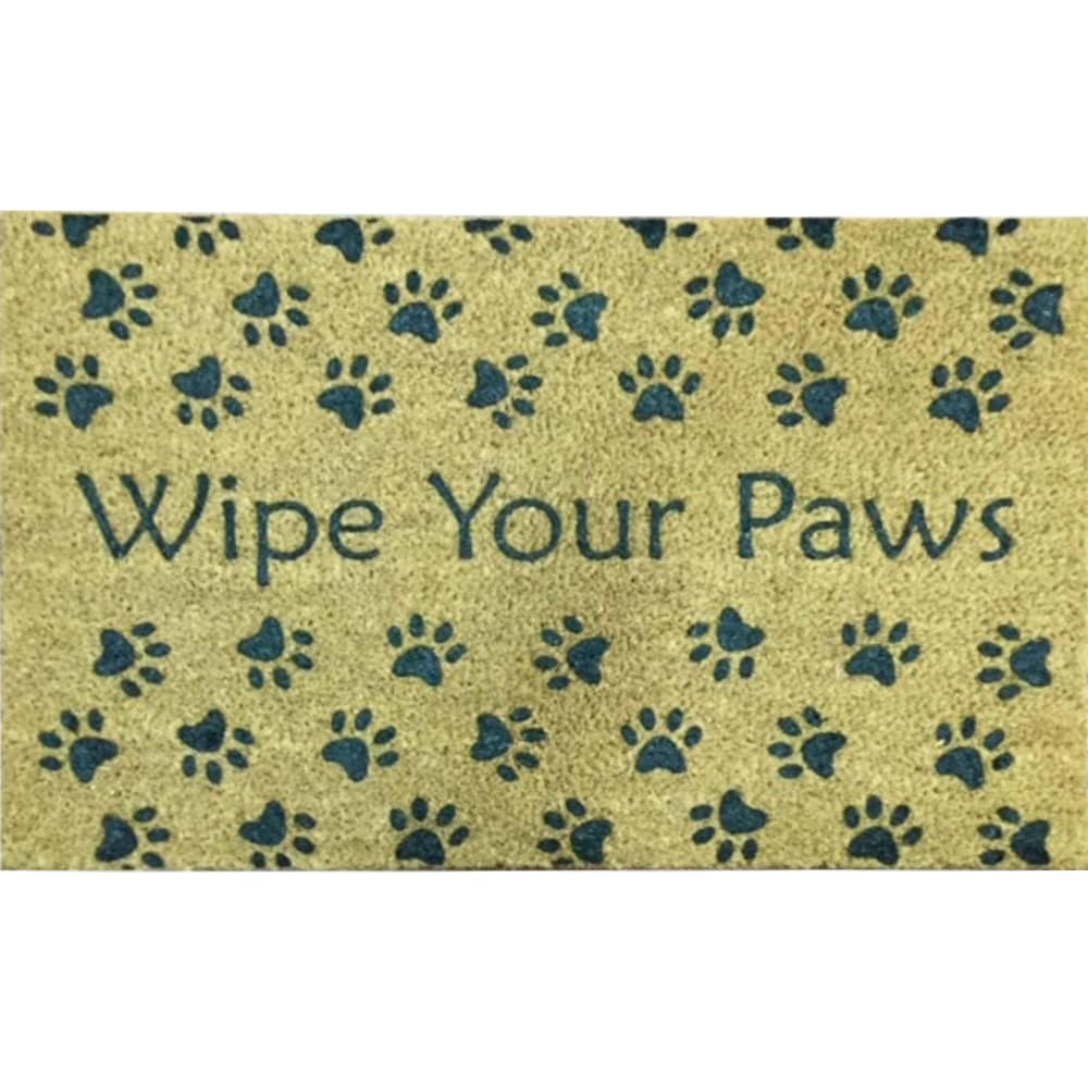 J&V TEXTILES CM26 1-1/2-ft x 2-1/2-ft Multicolor Coir Rectangular Outdoor Door Mat