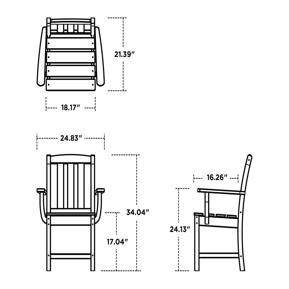 Trex Outdoor Furniture TXS2034-1-RC Patio-Dining-Sets - View #6
