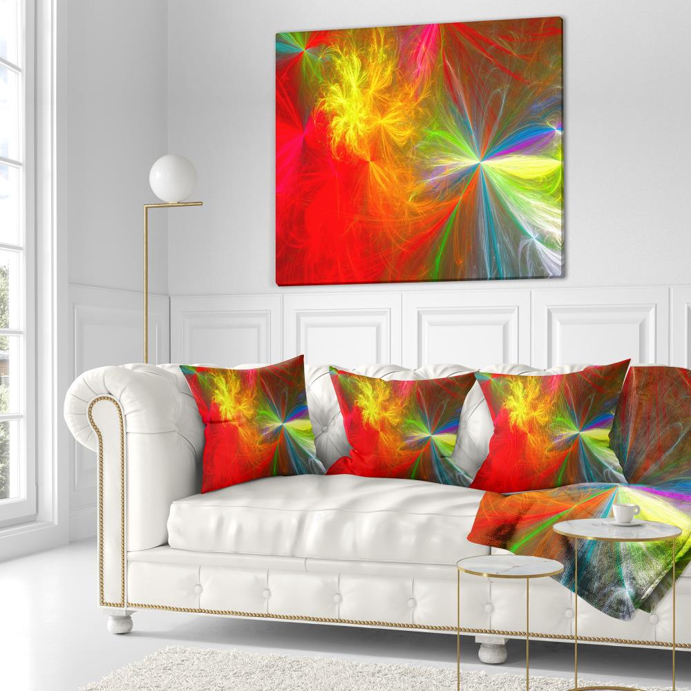 Designart CU15968-18-18 18-in x 18-in Multiple Colors Indoor Decorative Pillow
