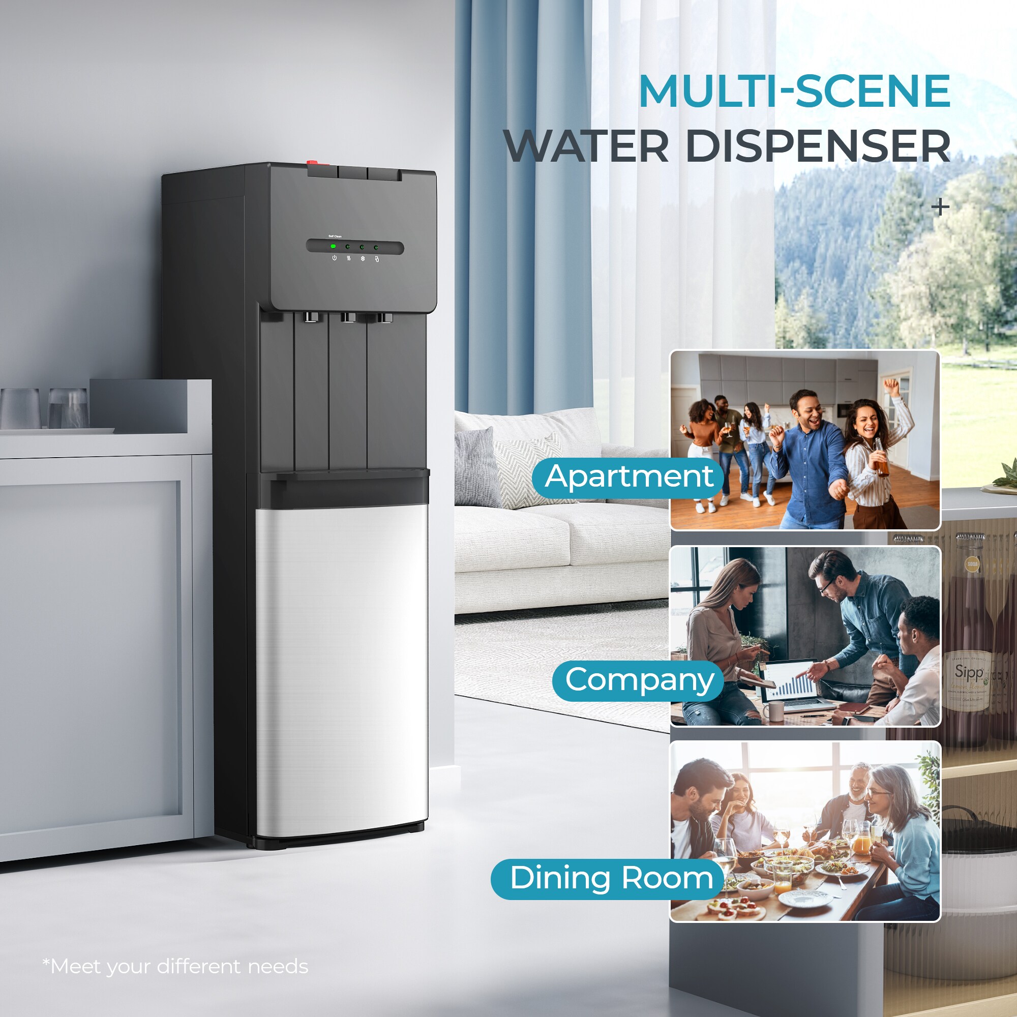 Euhomy WC003-X3UBS-E-LS-SC Hot-Water-Dispensers - View #4