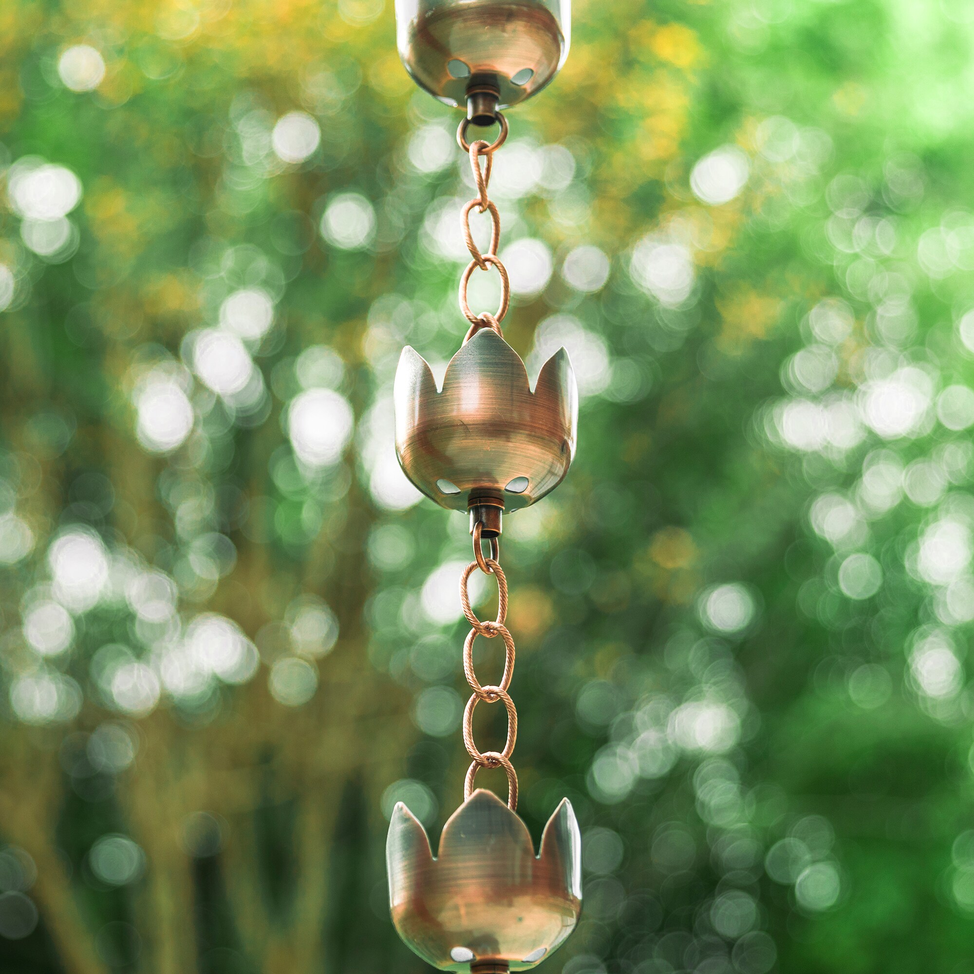 Glitzhome 2037800001 Rain-Chains - View #4