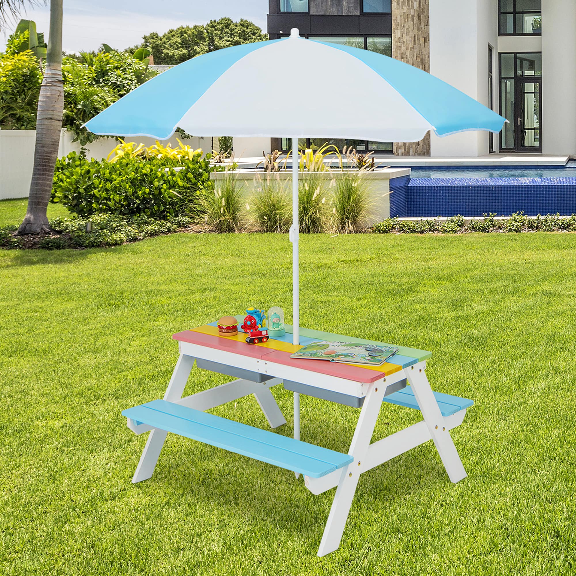 Costway LWS00081 Patio-Tables - View #2