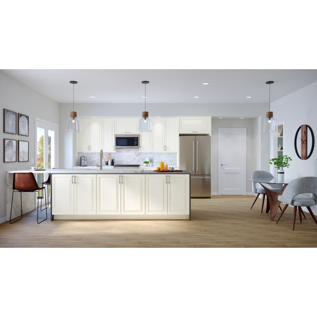 allen + roth Dawley 15-in W x 34.5-in H x 24-in D Linen Maple Door and Drawer Base Semi-Custom Cabinet allen + roth Dawley 15-in W x 34.5-in H x 24-in D Linen Maple Door and Drawer Base Semi-Custom Cabinet