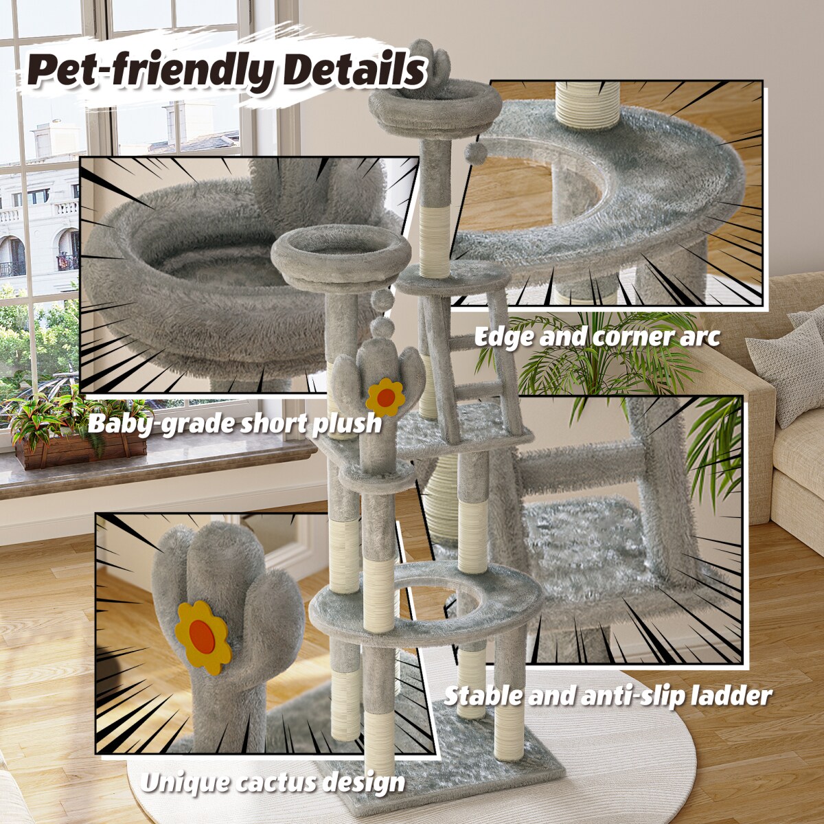Streamdale Furniture W1578P447629 Cat-Trees - View #7