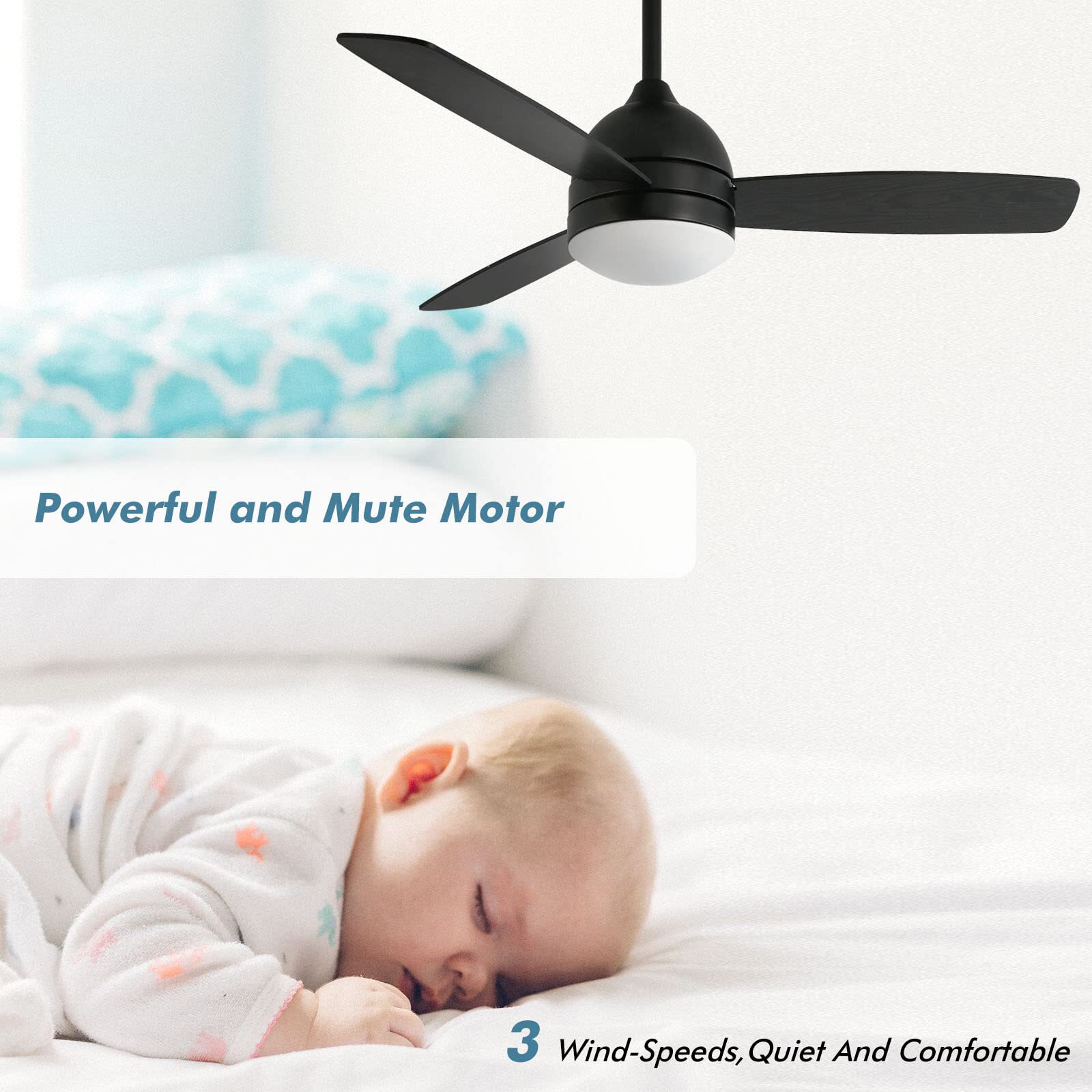 Yardreeze SZWYCF01BK0725 Ceiling-Fans - View #4