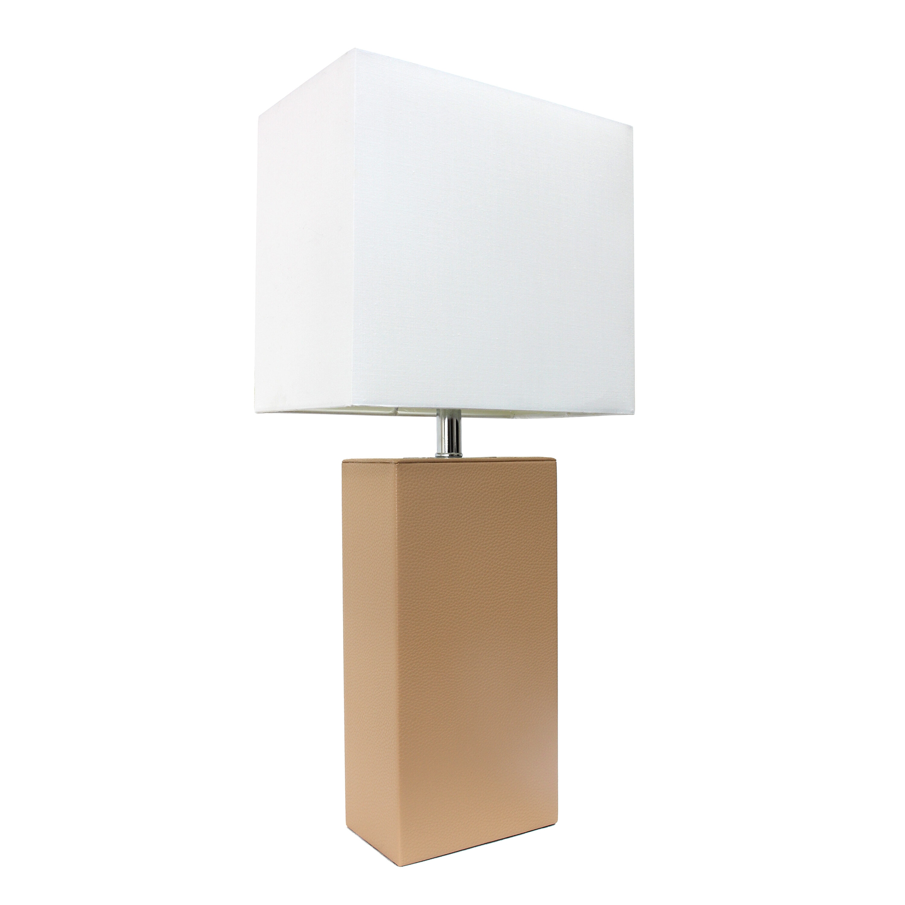 Lalia Home Lexington 21 In Beige On Off Switch Table Lamp With Fabric