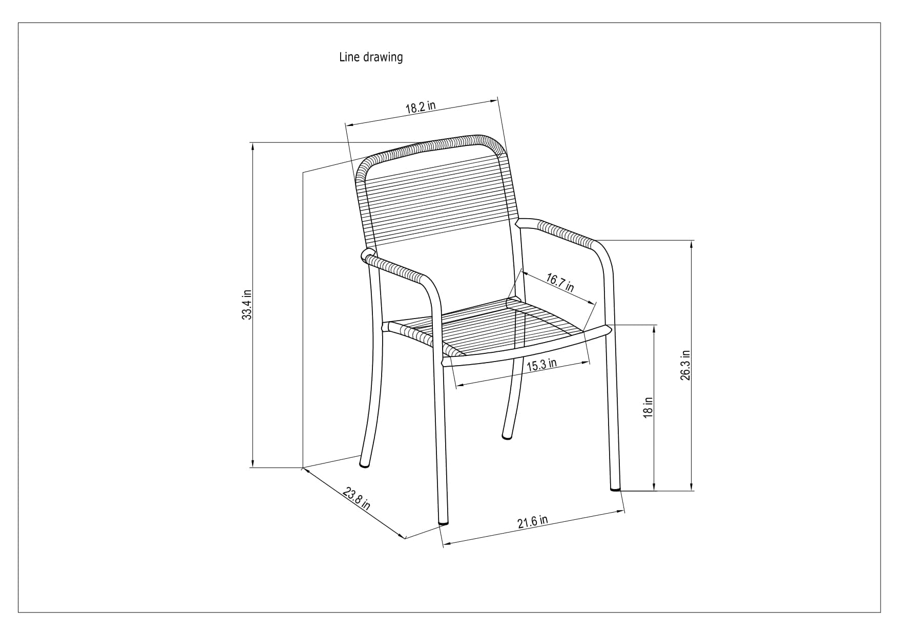 Amazonia CALEXTGR-10PORTGR Patio-Dining-Sets - View #3