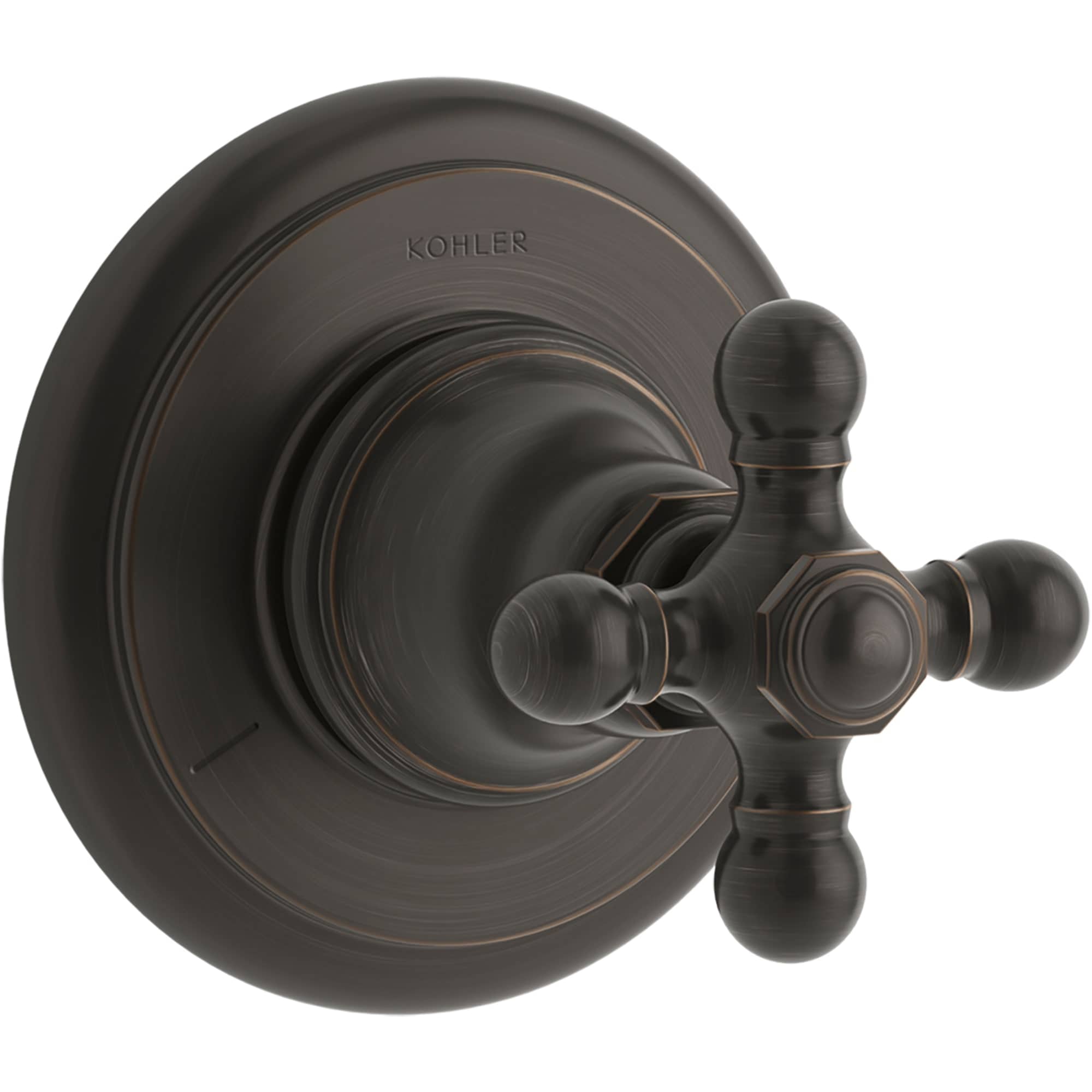 KOHLER K-T72770-3-2BZ Oil-Rubbed Bronze Cross Shower Faucet Handle