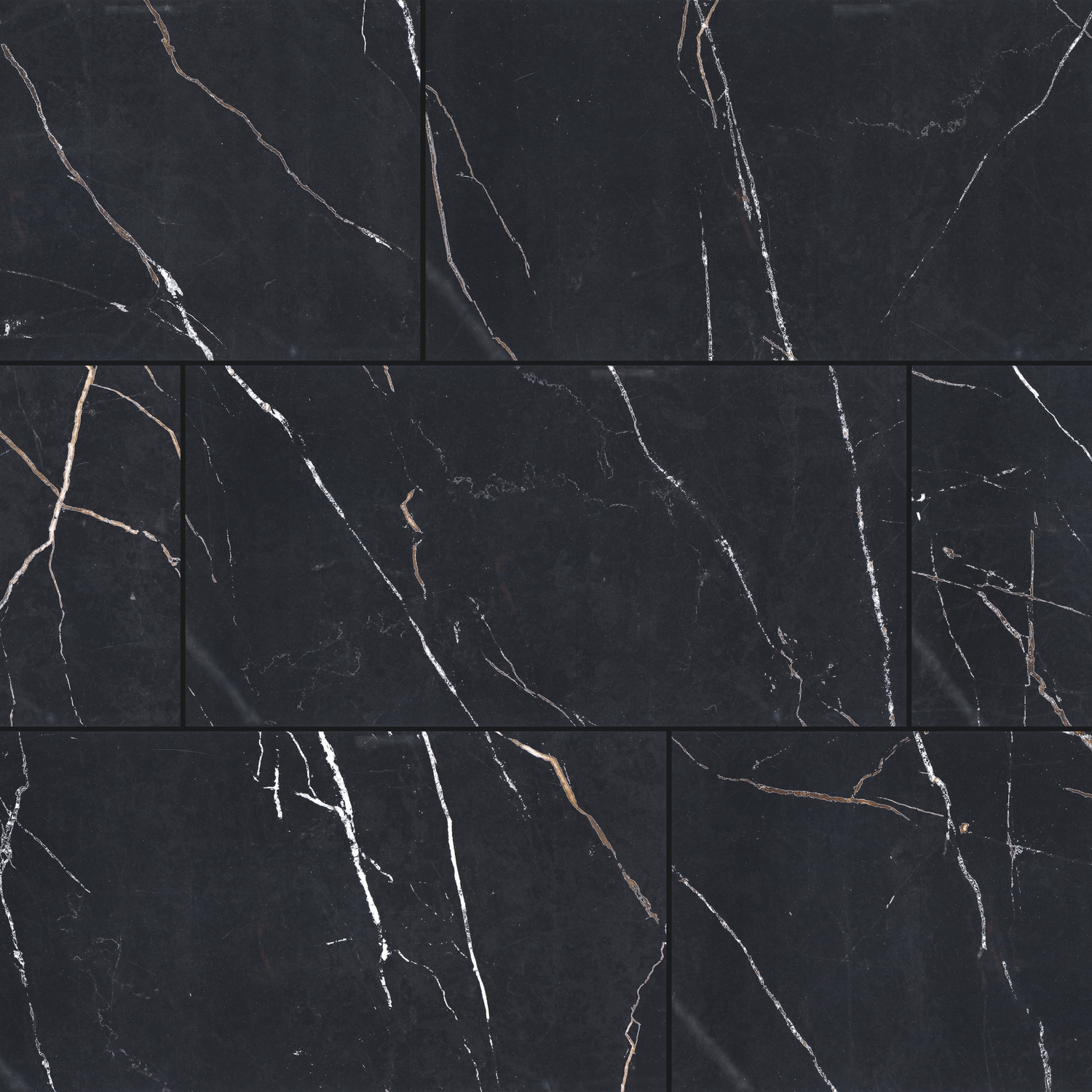 Daltile Infinite Black 17.01-sq ft ) #PT241224A1LF