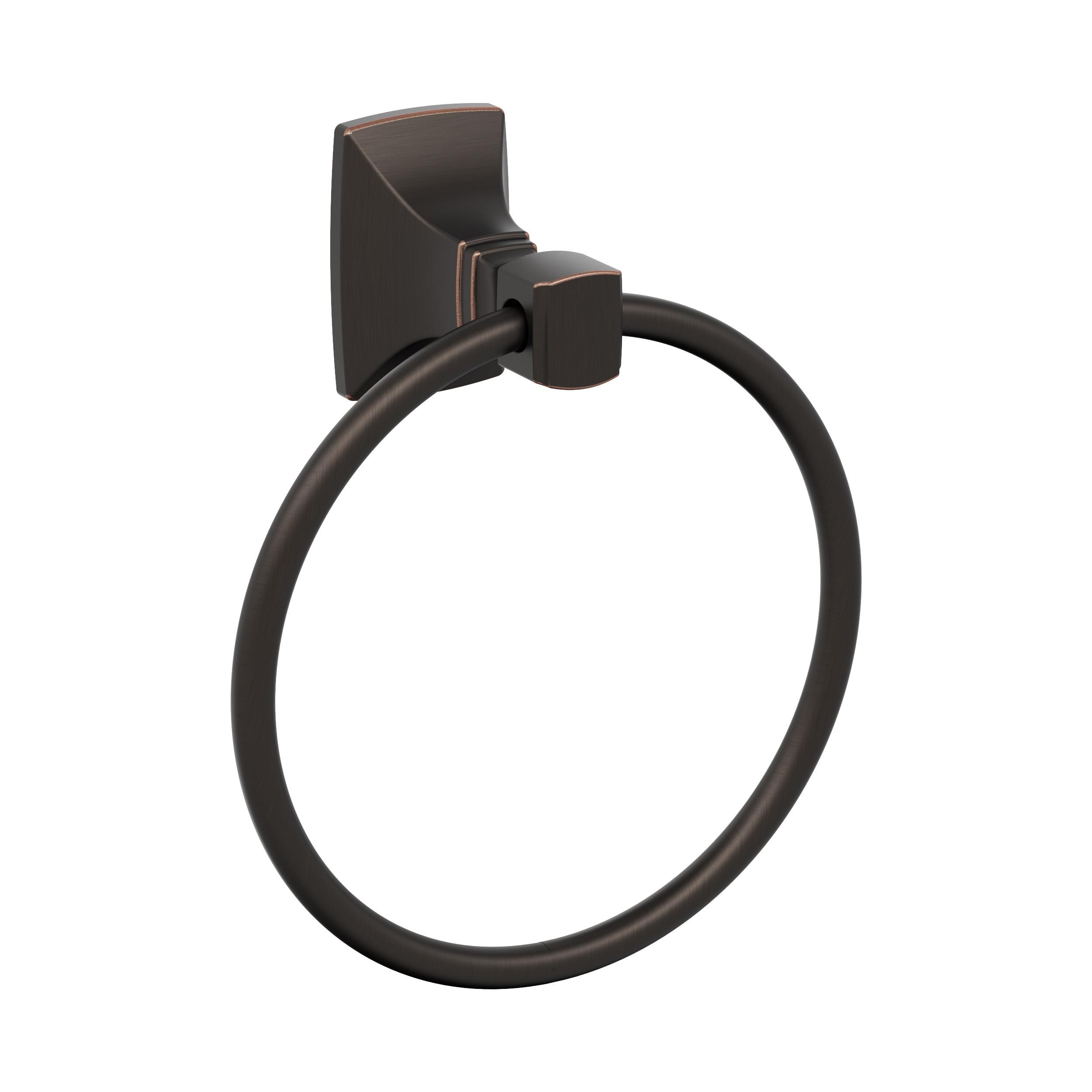 Amerock BH36012ORB Highland Ridge Oil Rubbed Bronze Wall mount Single Towel Ring