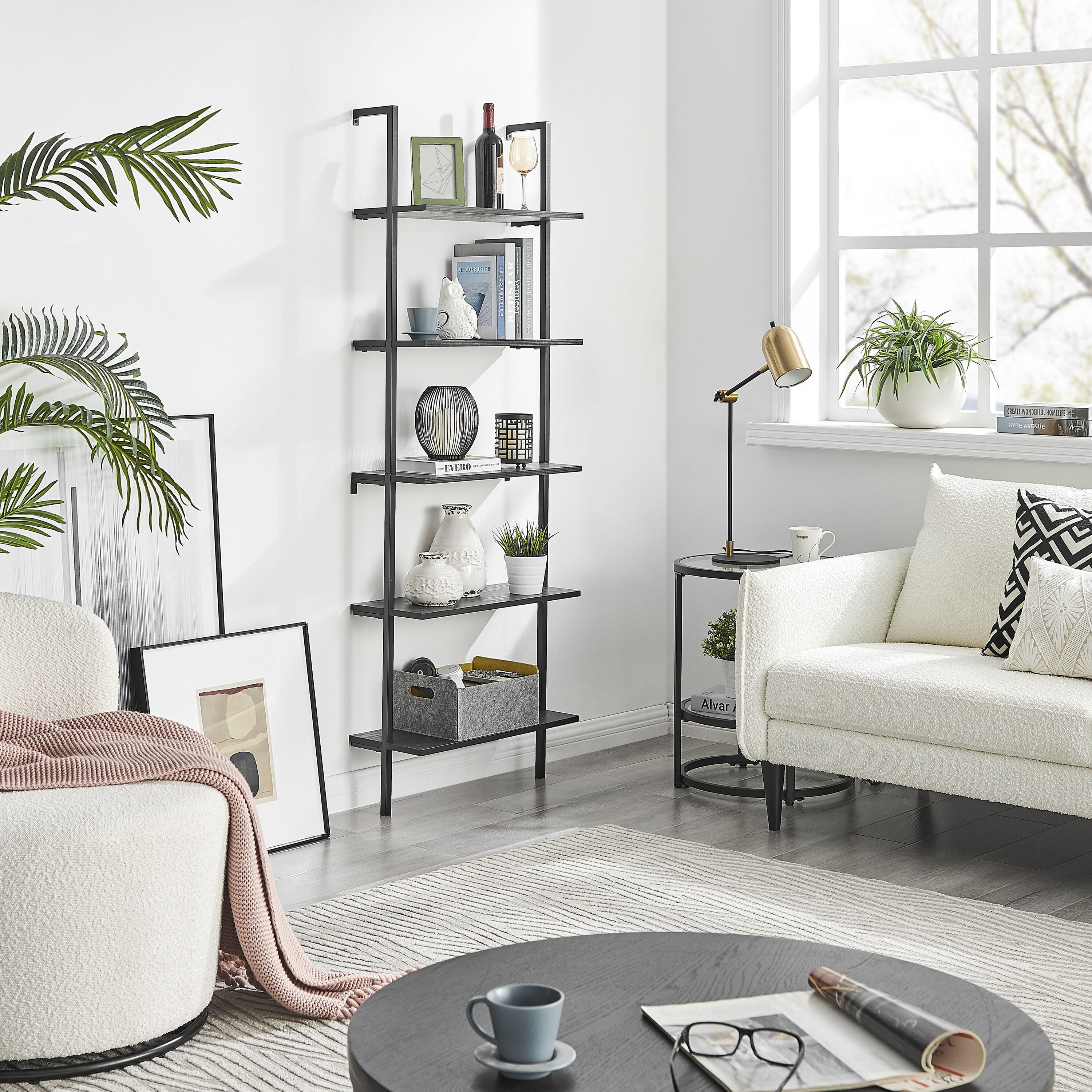 Danya B. GH22085BK Wall-Mounted-Shelving - View #10