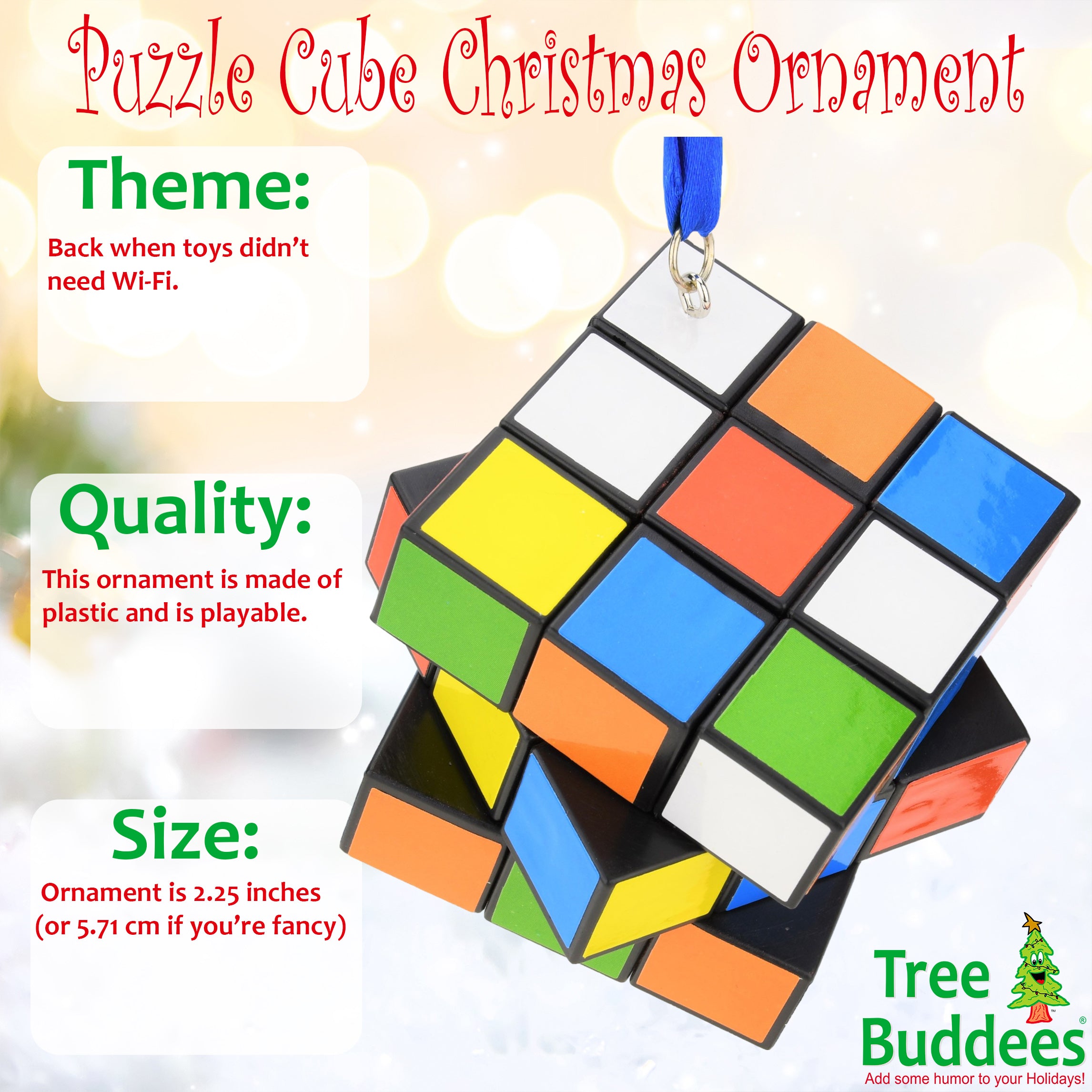 Tree Buddees TB: CUBE BLUE m060040 - View #2