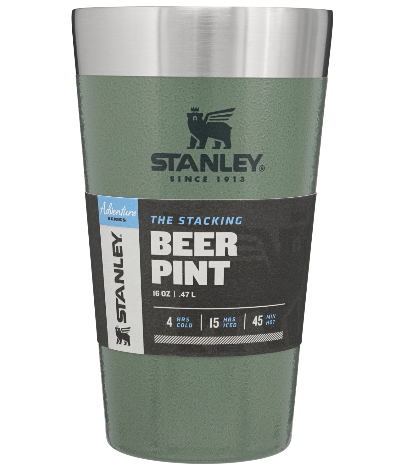 Stanley Adventure 16oz Stacking Beer Pint in Stainless Steel