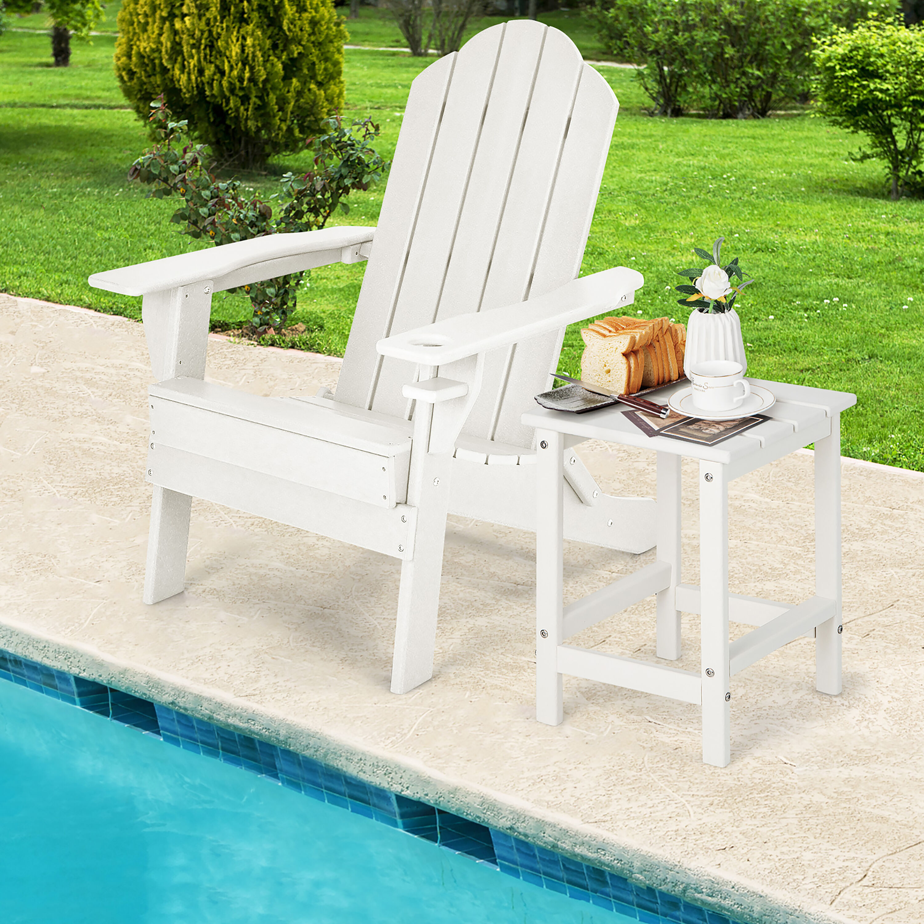 Costway NP10939WH Patio-Tables - View #7