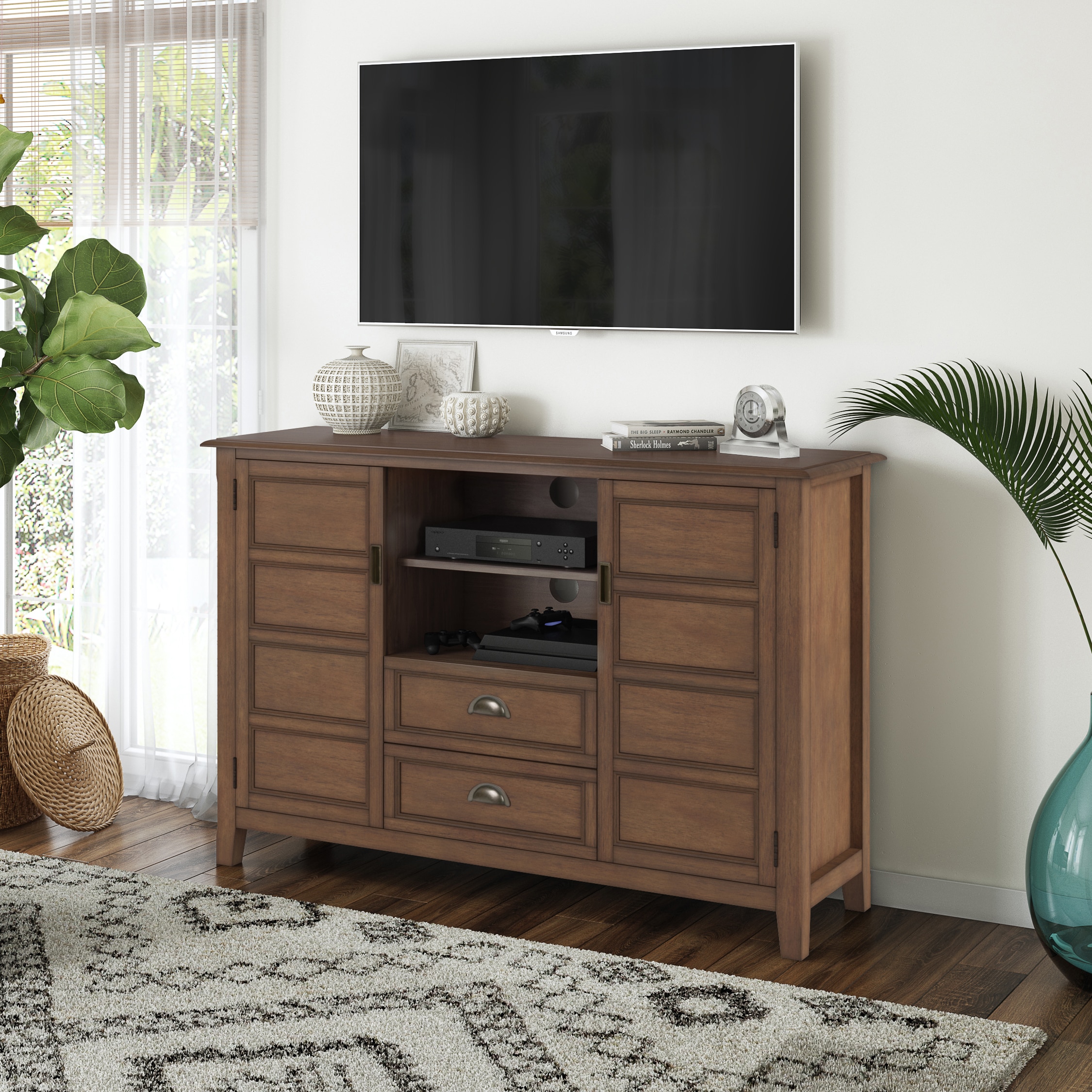 Simpli Home AXCBUR17-RNAB Tv-Stands - View #7