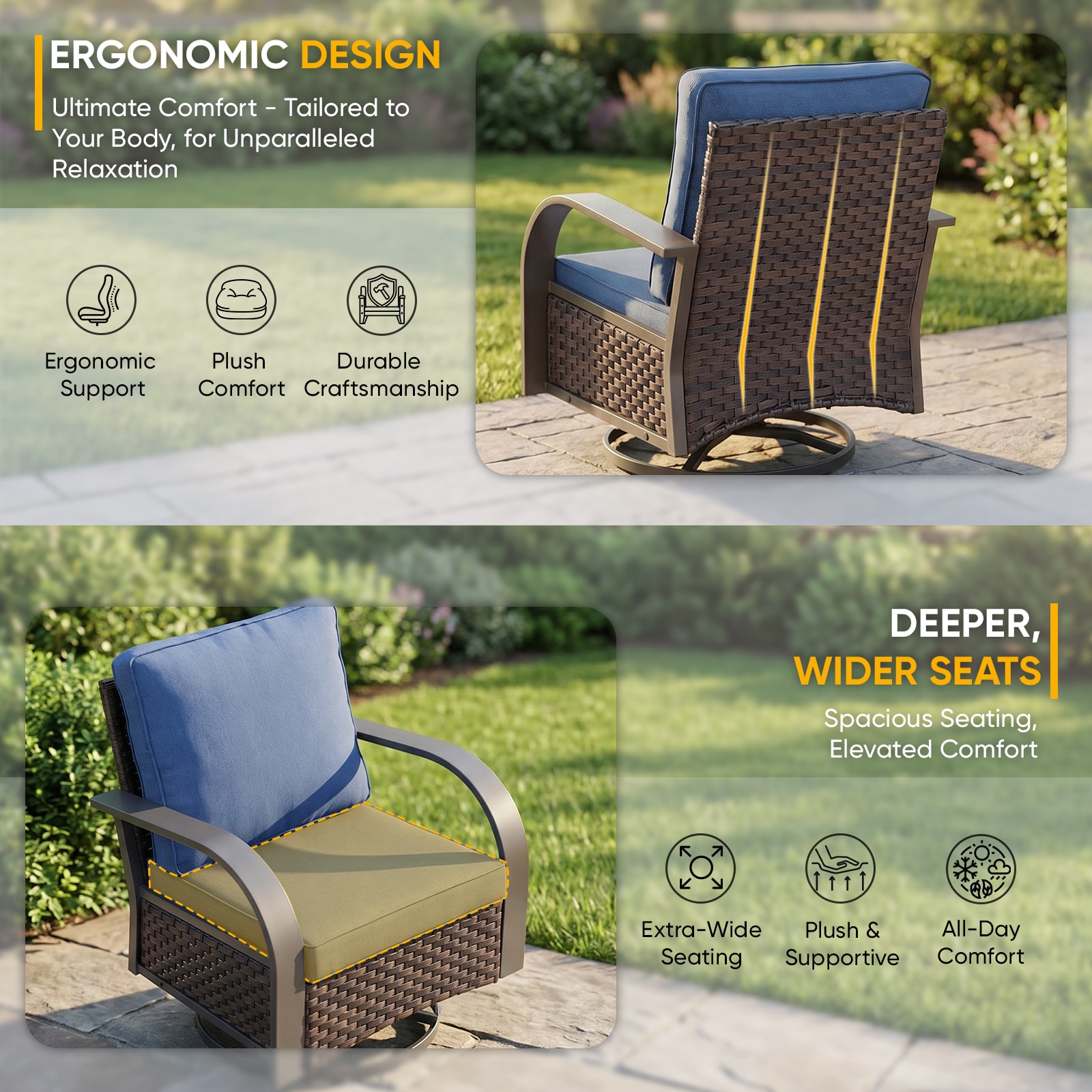 Rilyson FSTZB20X2-1 Patio-Chairs - View #3