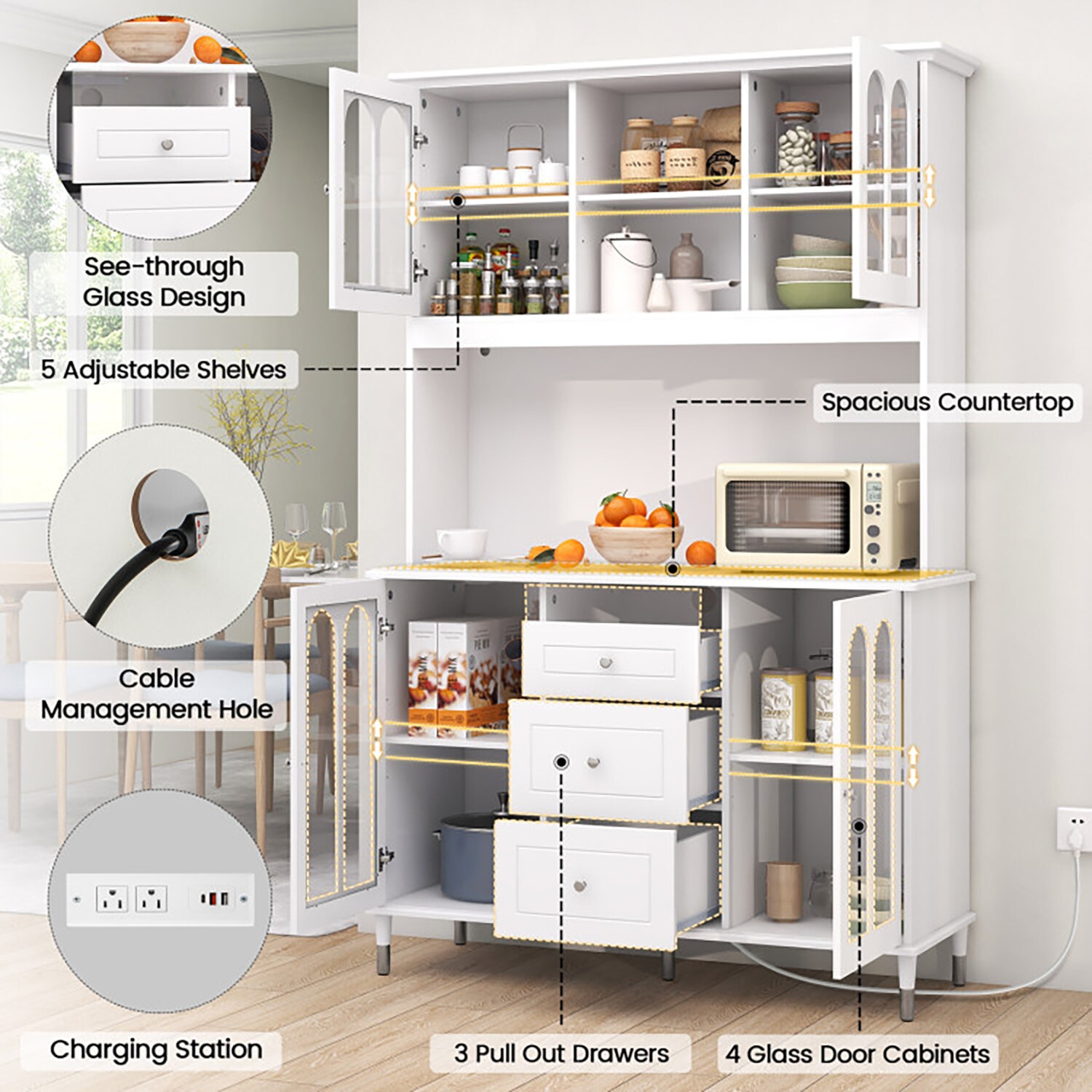 GZMR GZ-MH824214 Dining-Kitchen-Storarge - View #6