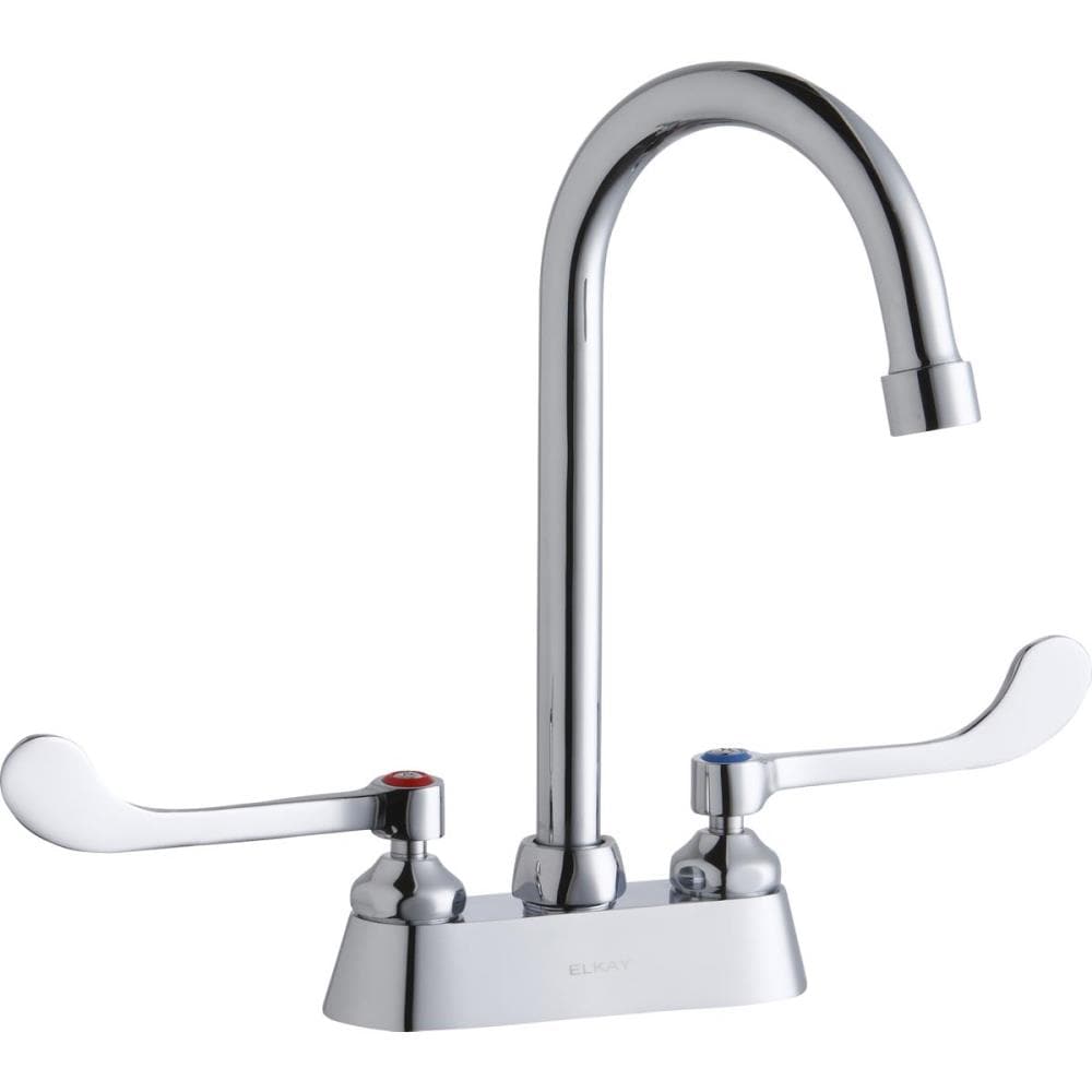 Elkay LK406GN05T6 Chrome Single Handle Commercial Kitchen Faucet