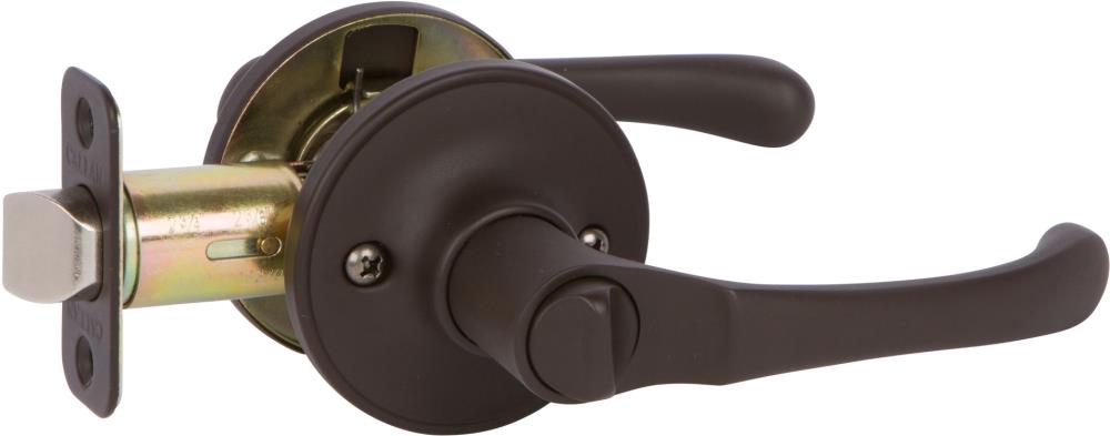 Delaney Hardware KN5020 Delaney Callan Oil rubbed Bronze Interior Bed/Bath Privacy Door Handle