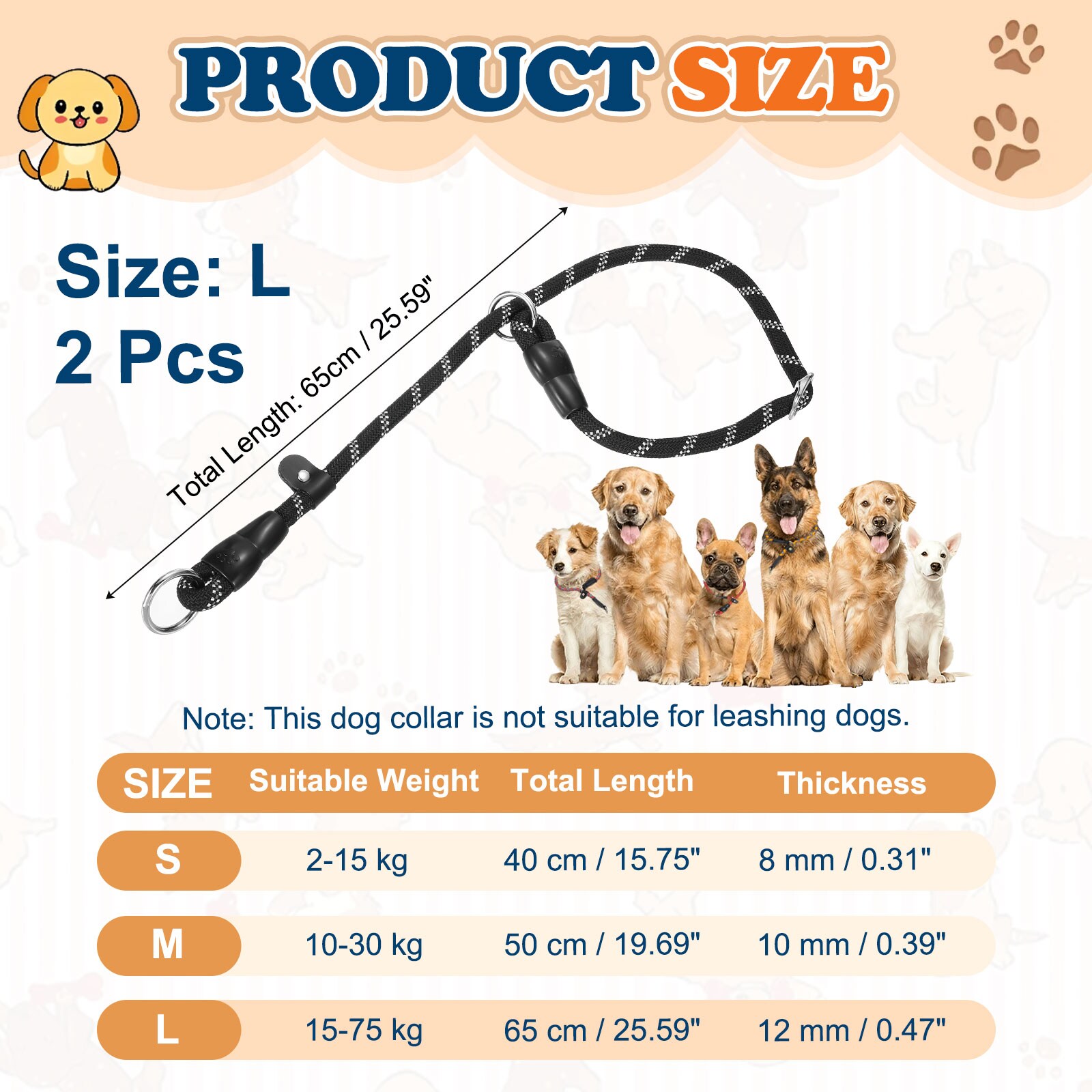 Unique Bargains S26041401UX5100 Dog-Collars-Harnesses - View #2