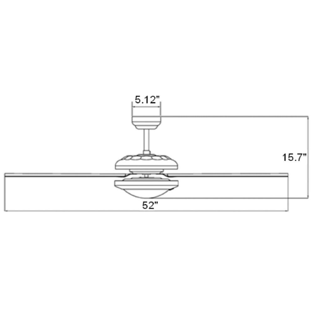 Design House Eastport 52-in Satin Nickel Indoor Ceiling Fan with Light ...