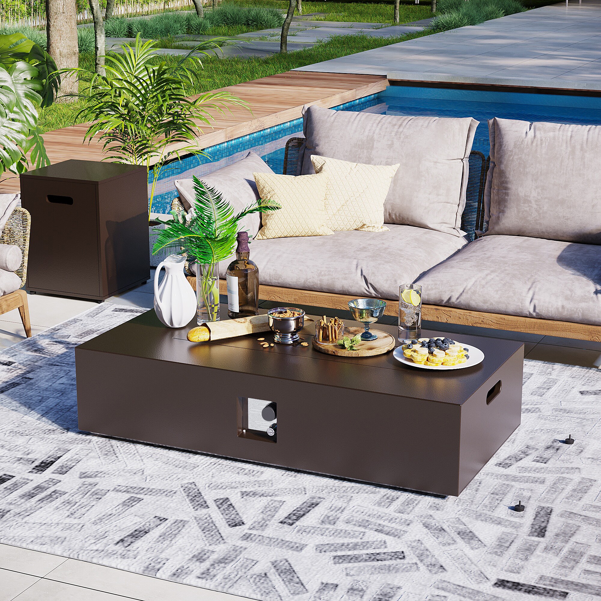 Patio Watcher 56TP-BROWN-KDWST Outdoor-Gas-Firepits - View #3
