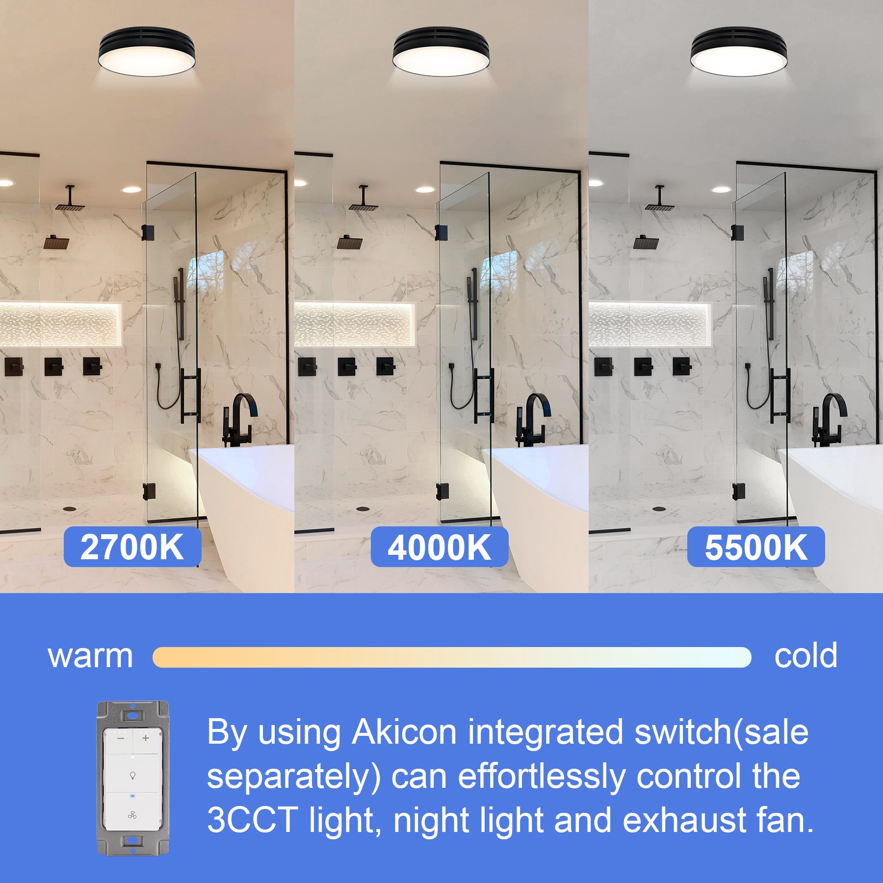 Akicon AK13110N4-B Bath-Fans - View #3