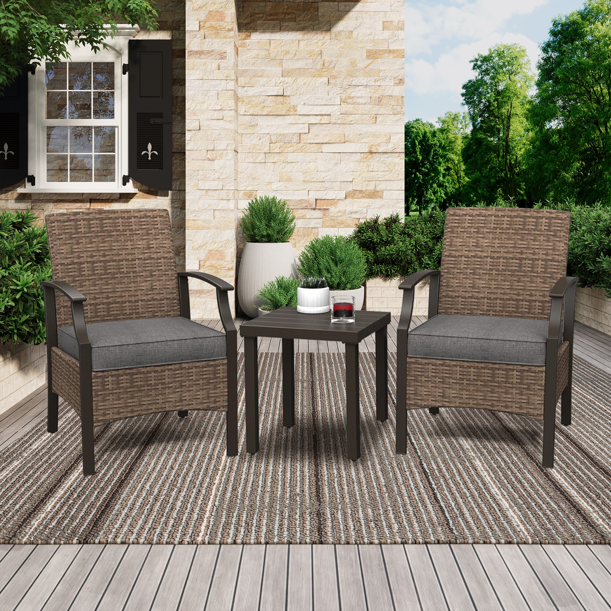 Clihome CL5450343001001 Patio-Conversation-Sets - View #3