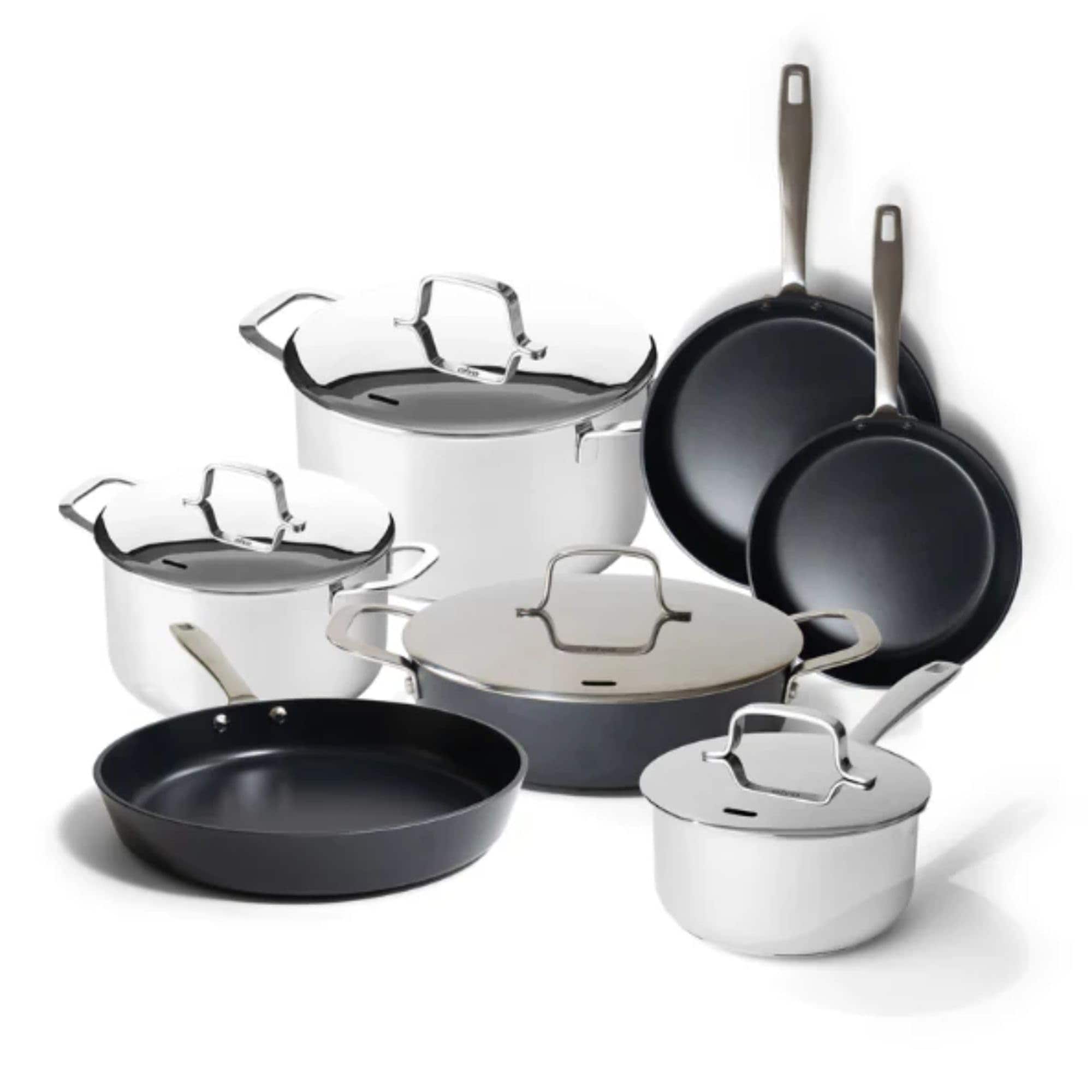 alva MAESTRO-11PC-SET Maestro 11-Piece Cookware Pots and  Pans Set Long Lasting and Durable Cookware Set
