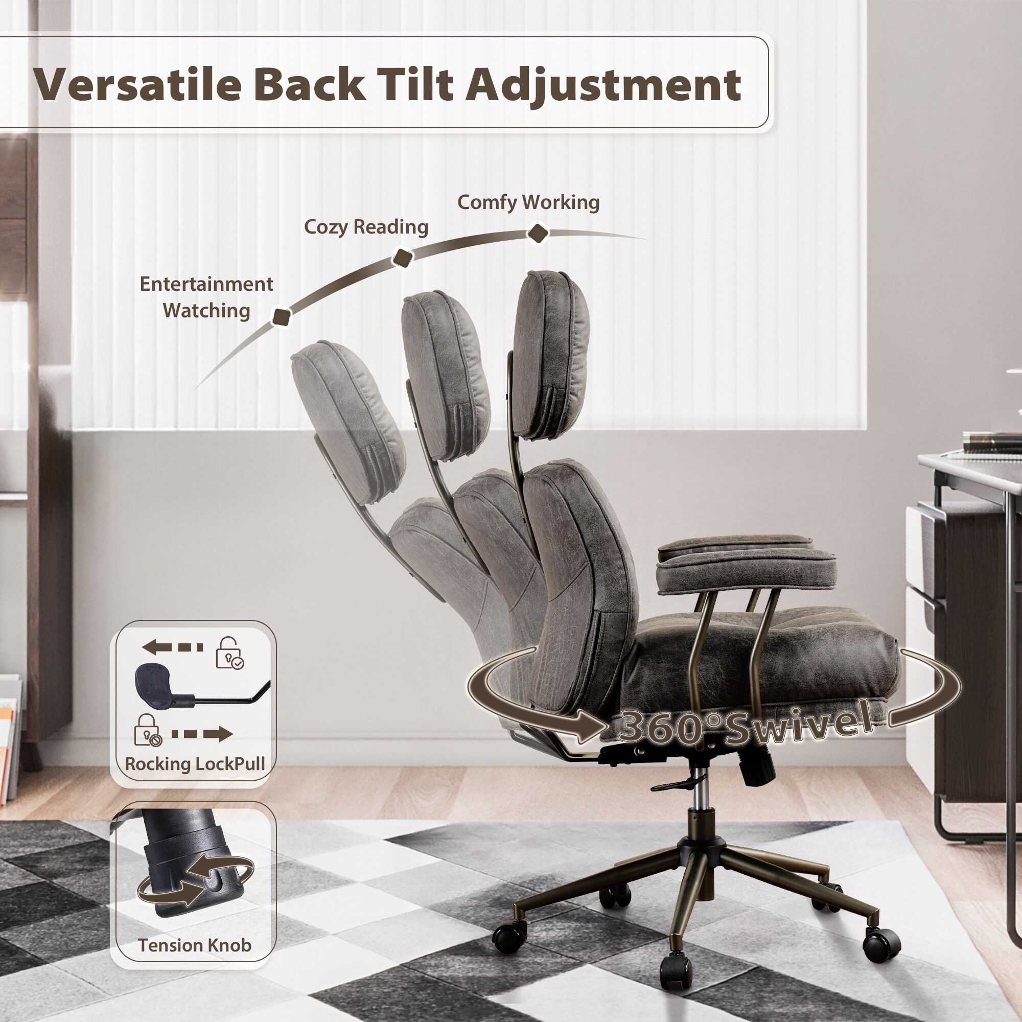 ALTRIGUS 6L-KC200-AL Office-Chairs - View #3